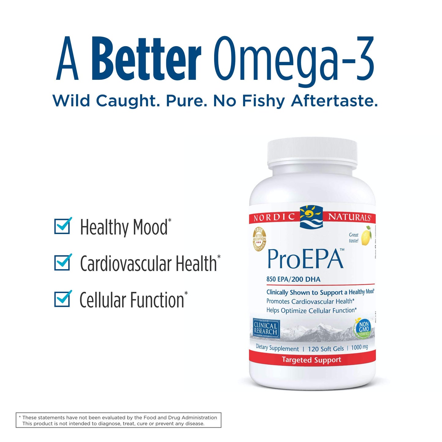 Nordic Naturals ProEPA Lemon Soft Gels 120