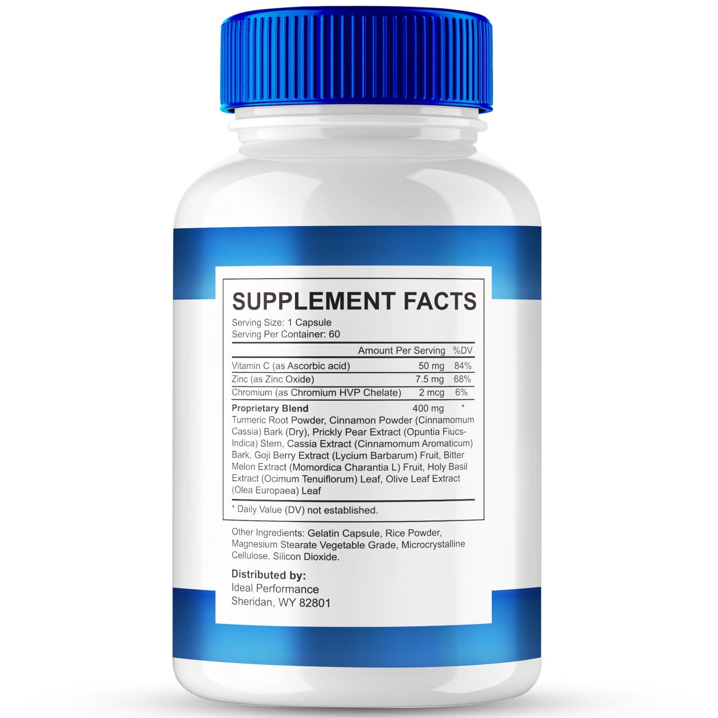 IDEAL PERFORMANCE Relief Zenith 180 Capsules