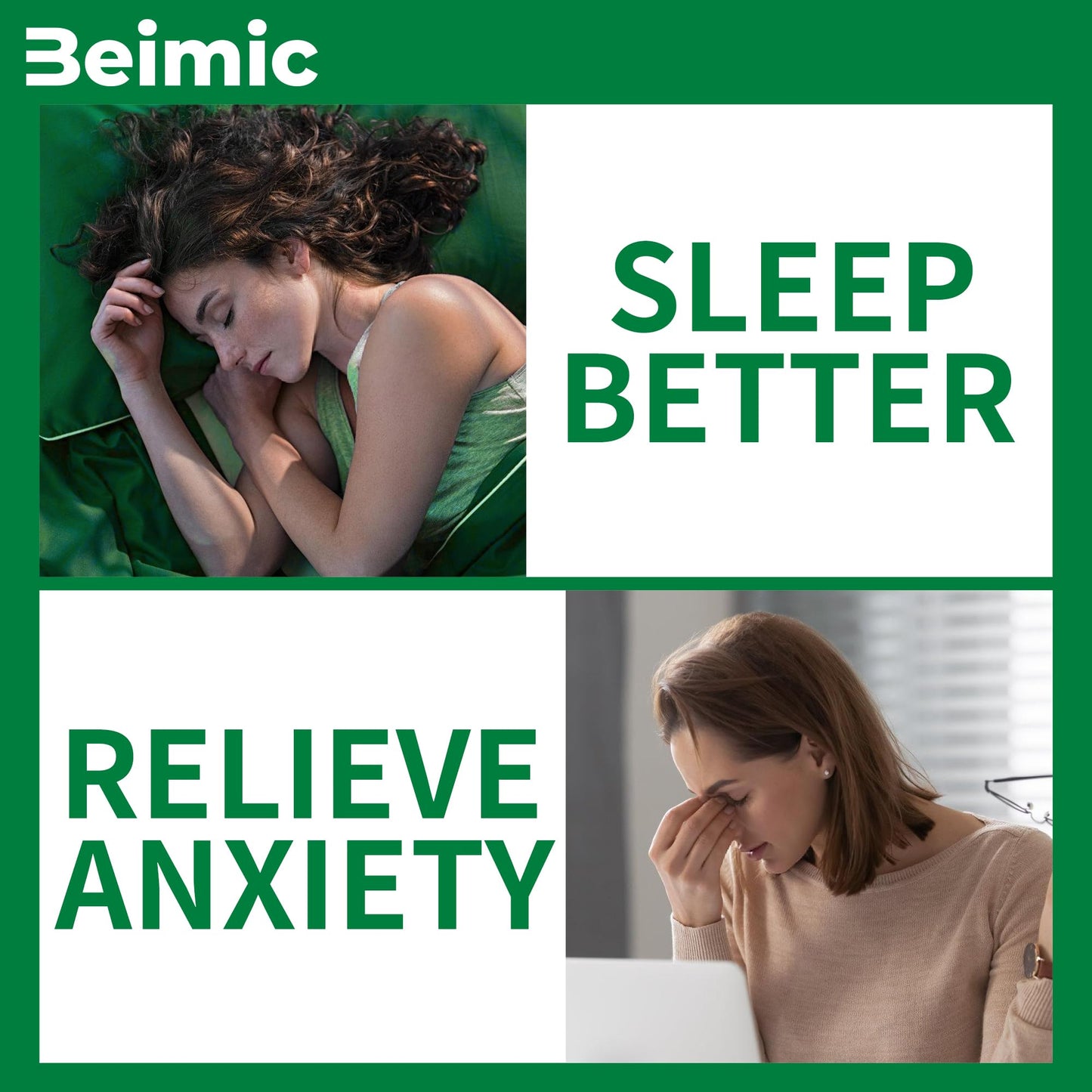 BEIMIC Hemp Gummies 1,500,000mg High Strength Natural Oil Infused, Peace & Relaxation, 120 Gummies