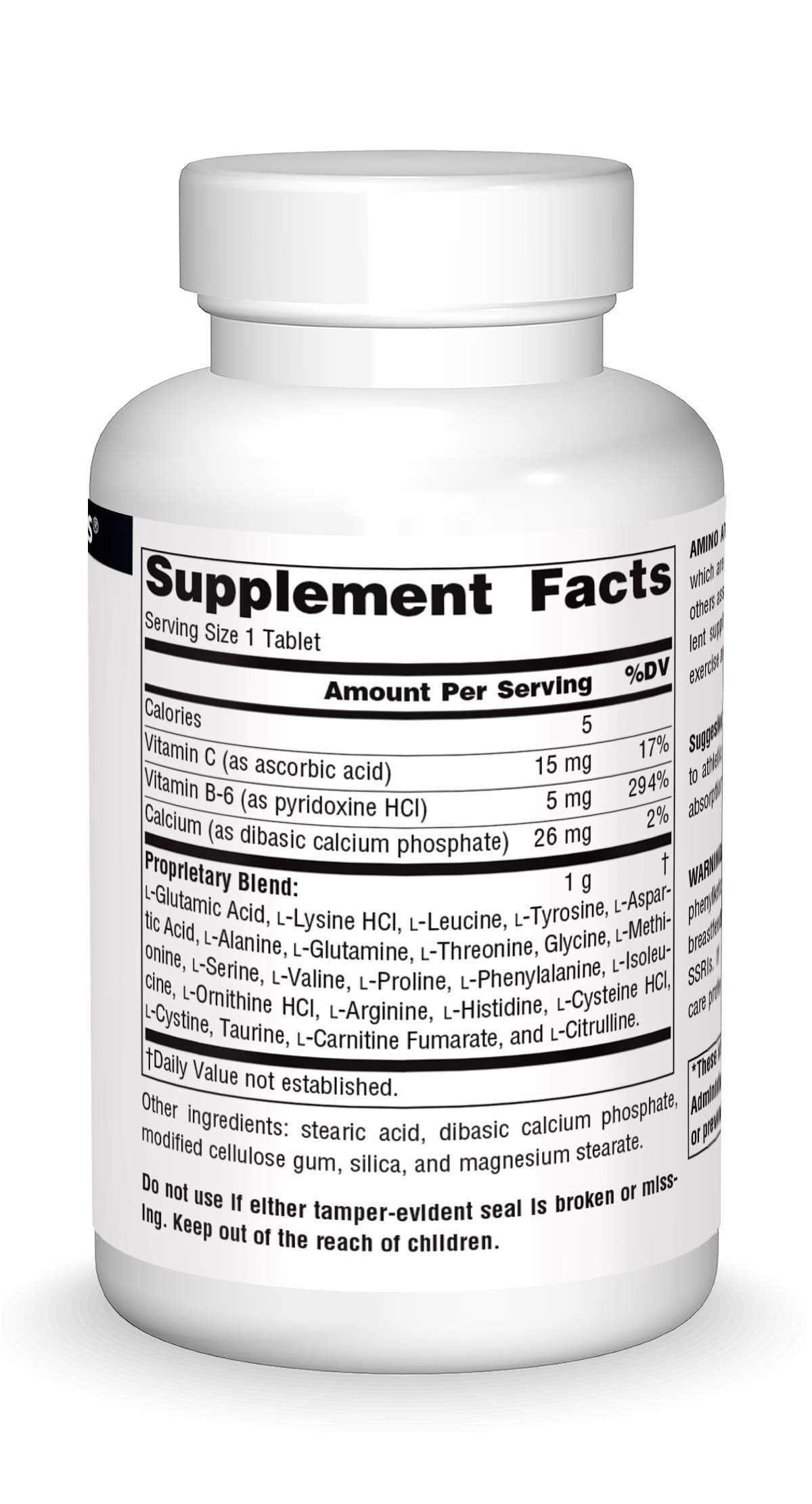Source Naturals Amino Athlete 100 Tablets