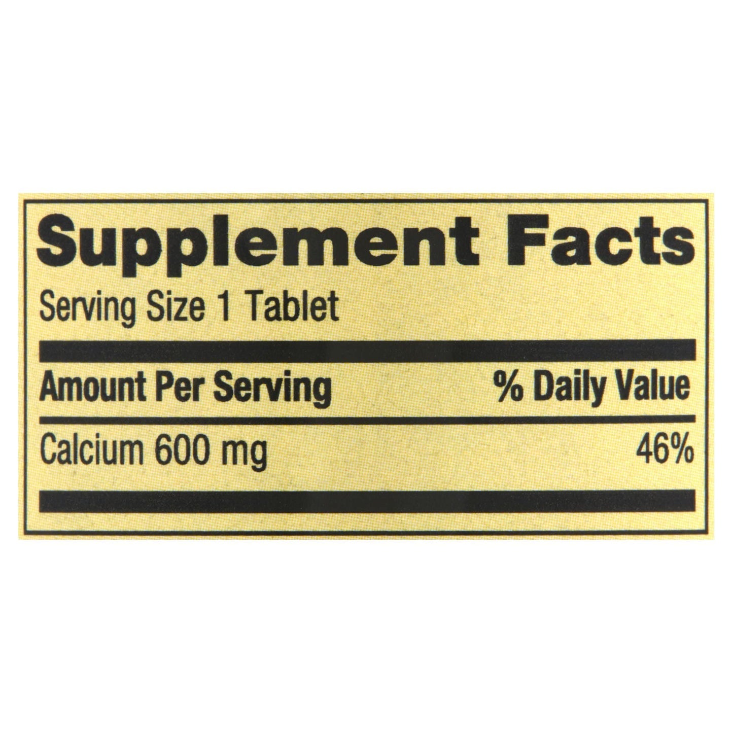 Generic Calcium 600mg Natural Bone Health Calcium 300 Tablets