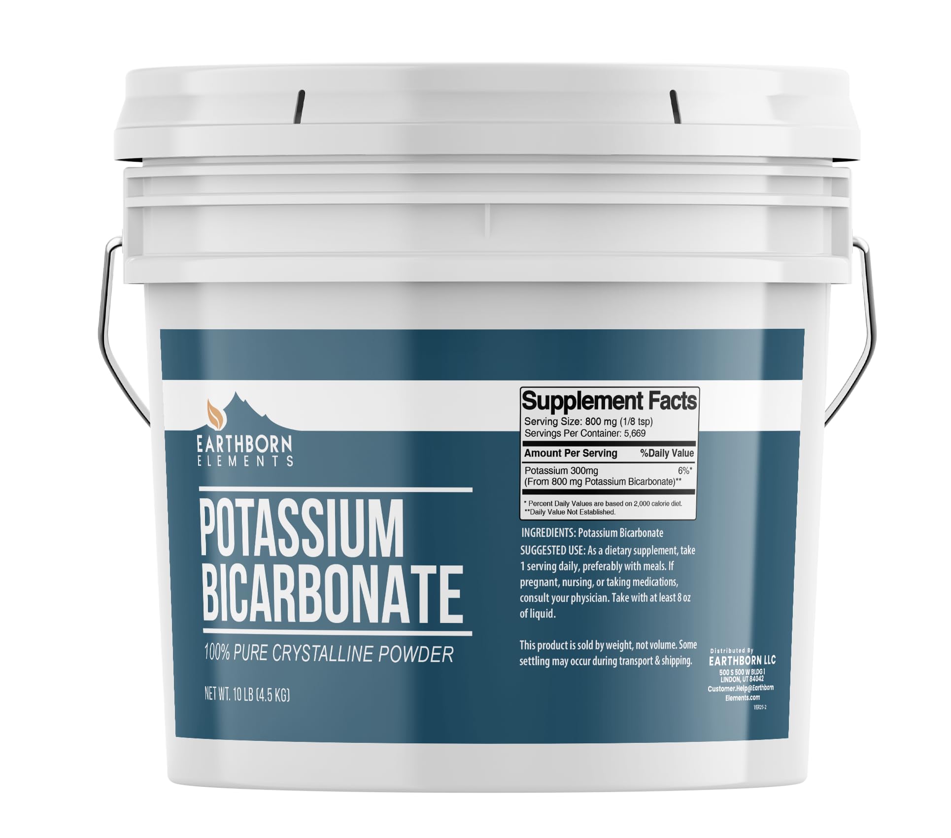 Earthborn Elements Potassium Bicarbonate Powder 160