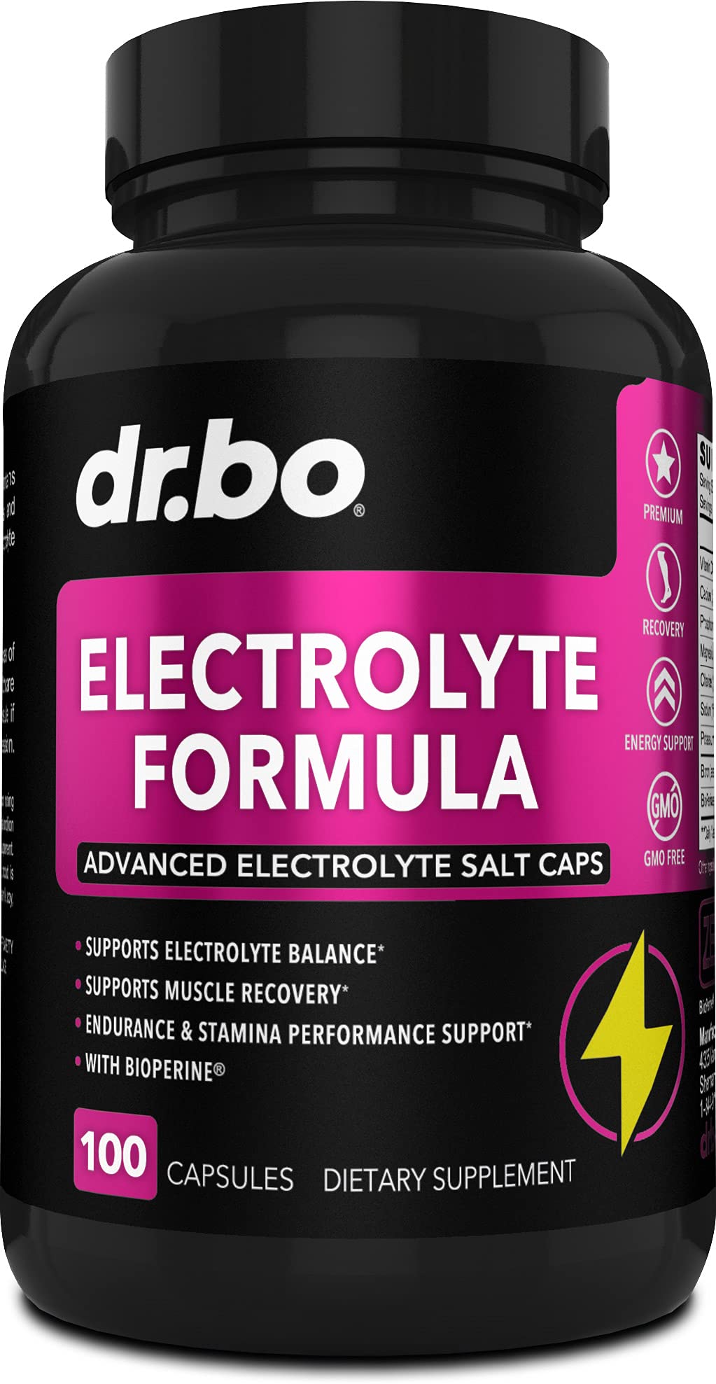 DR. BO Electrolyte Capsules 100 Count