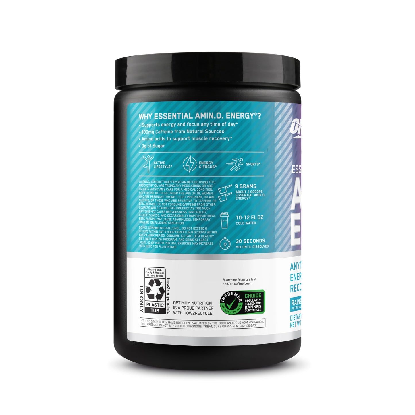 Optimum Nutrition Amino Energy Powder 9.5 Ounce