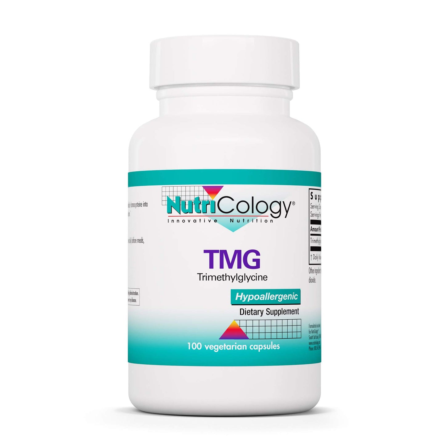 Allergy Research Group NutriCology TMG Trimethylglycine 100 Capsules