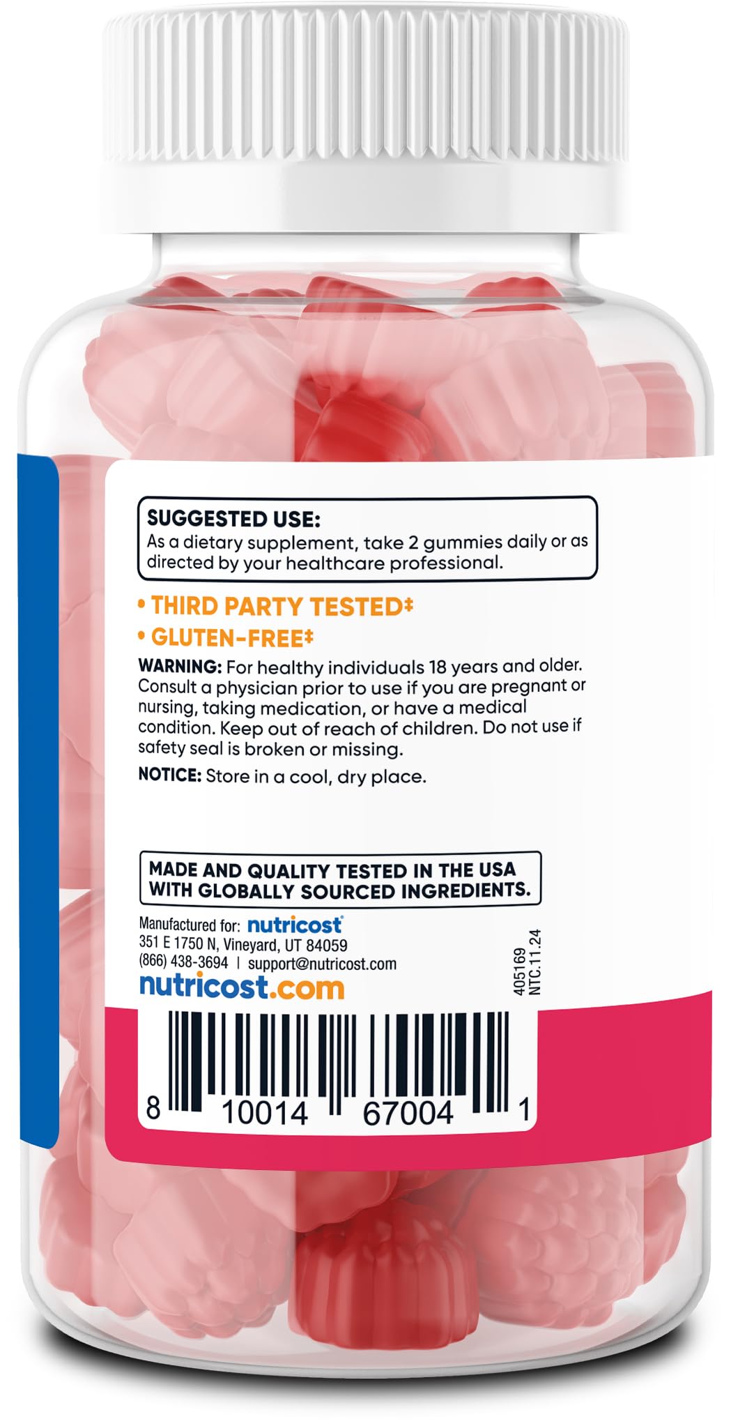 Nutricost Elderberry Extract Gummies 90 Gummies