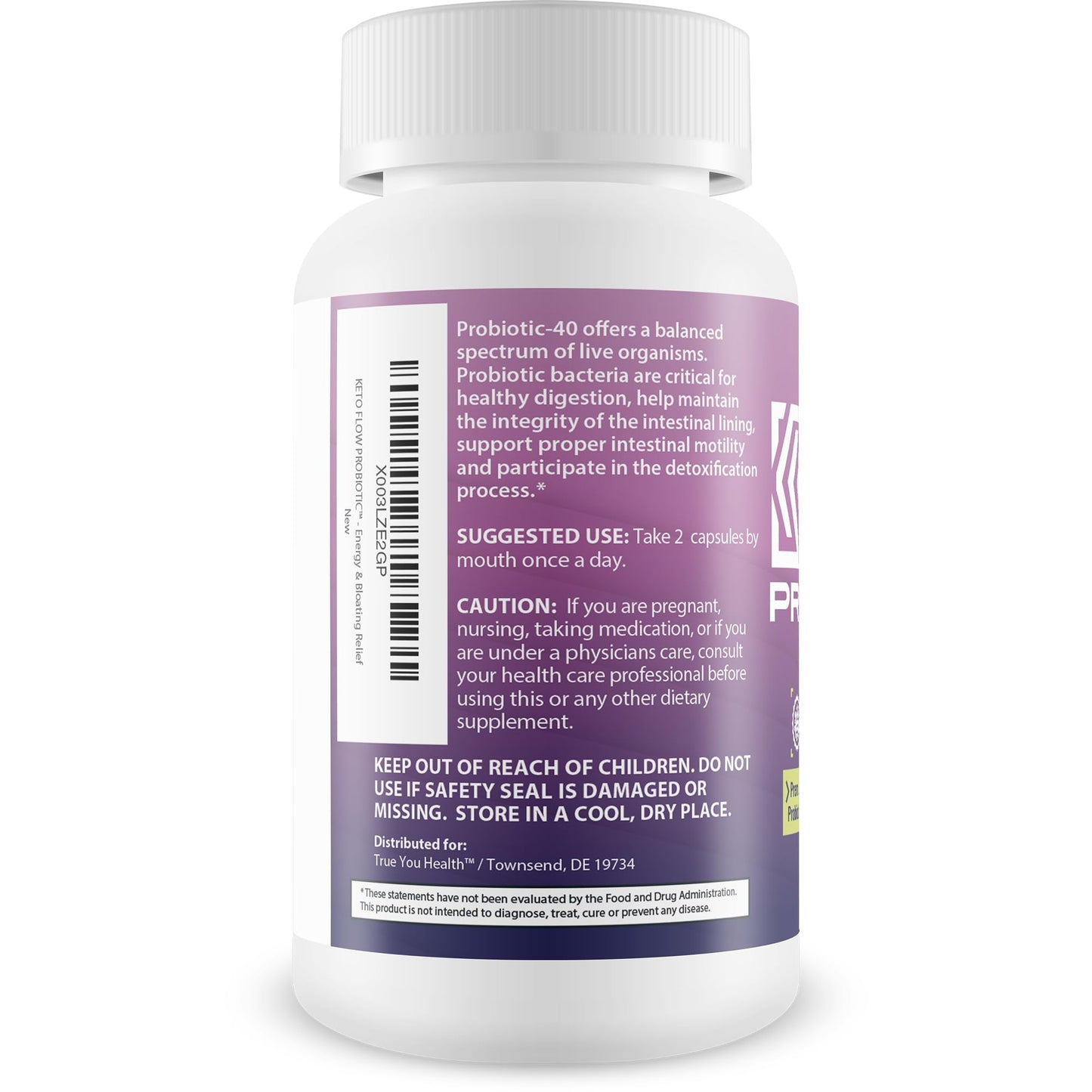 Generic KETO FLOW PROBIOTIC Capsule 1 Count