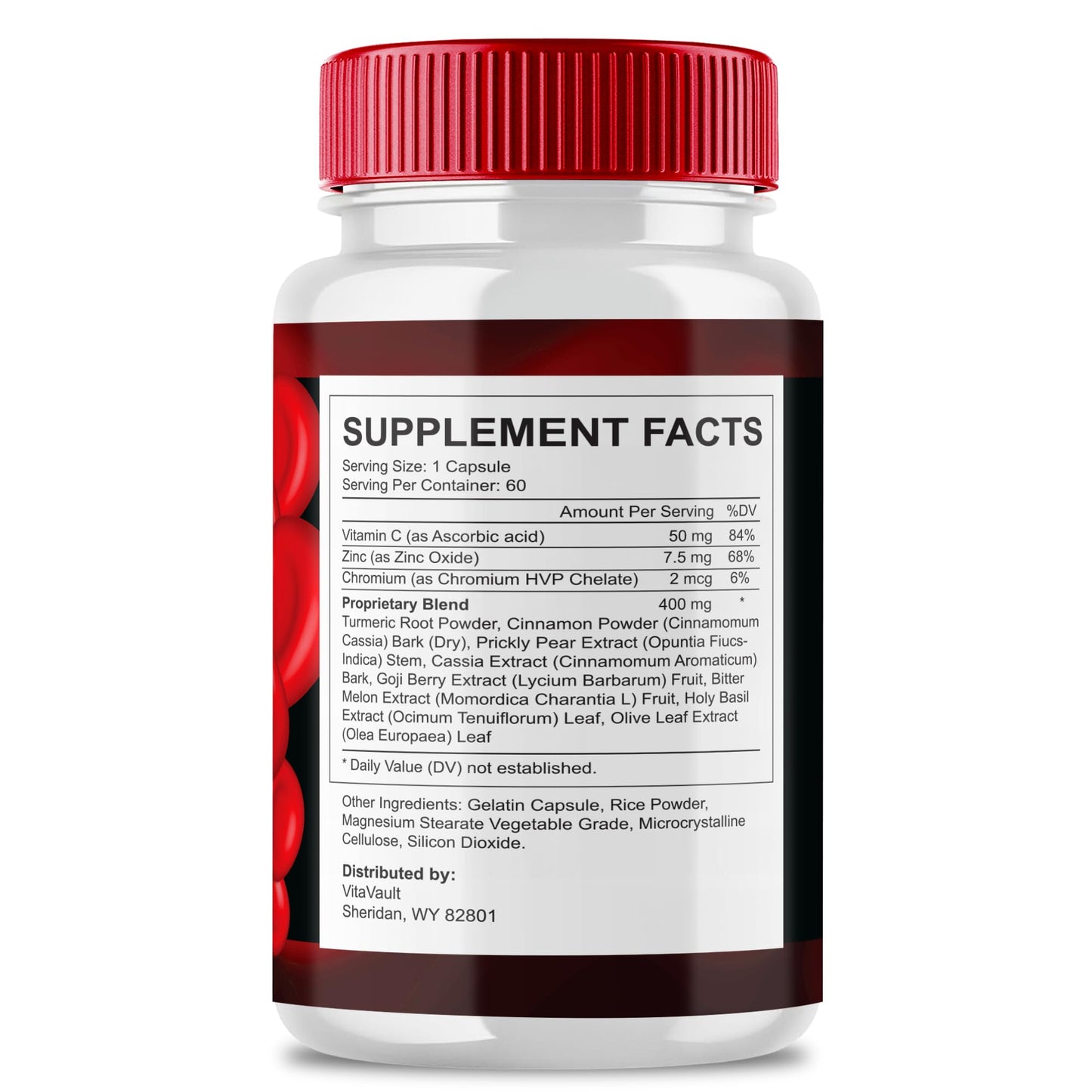 Vitavault Clear Flux Supplement, 180 Capsules