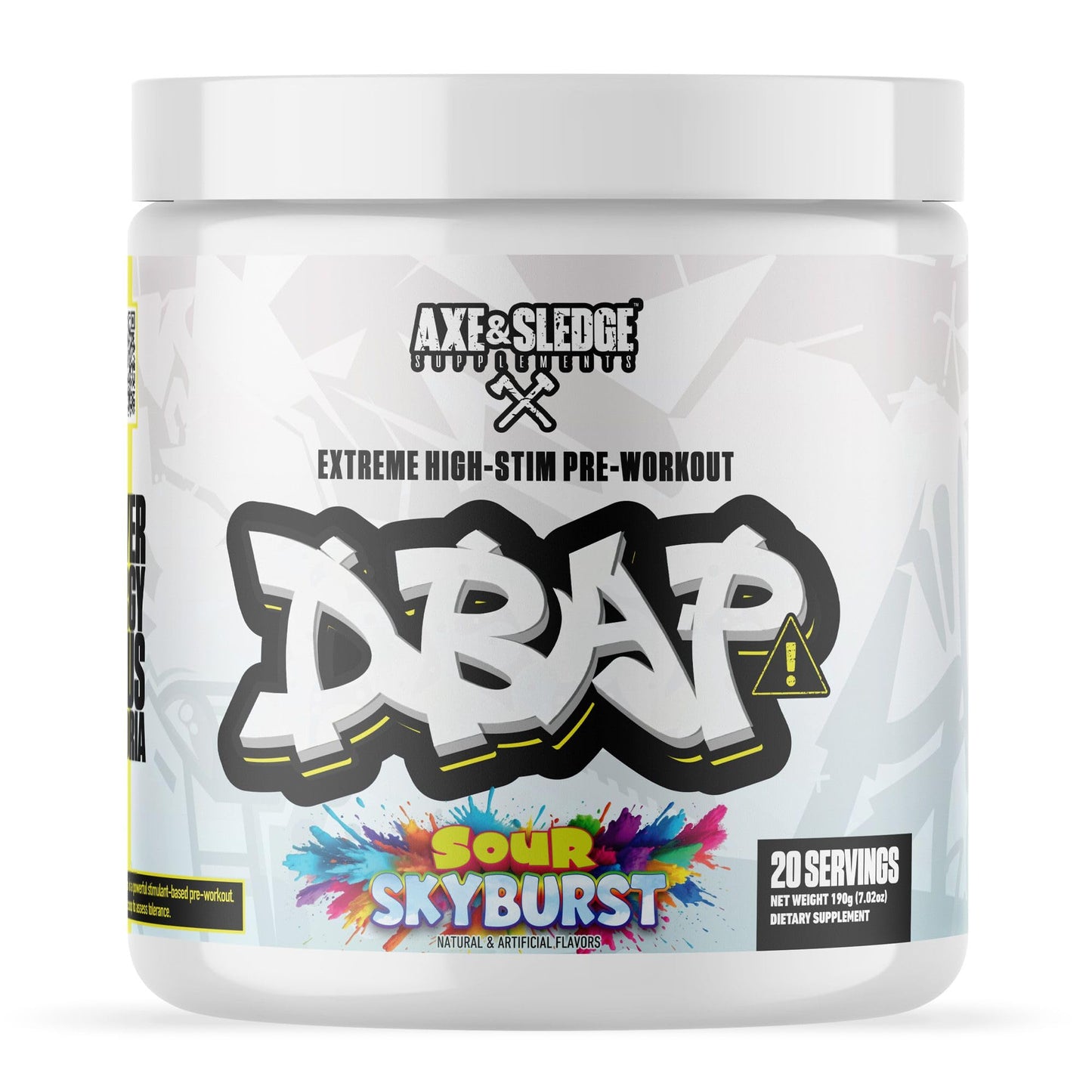 Axe & Sledge DBAP Extreme High Stim Pre-Workout Powder 7.02 Ounce