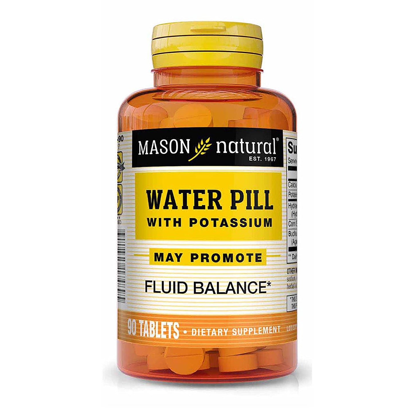 Mason Natural Water Pill Tablets, 90 Tablets