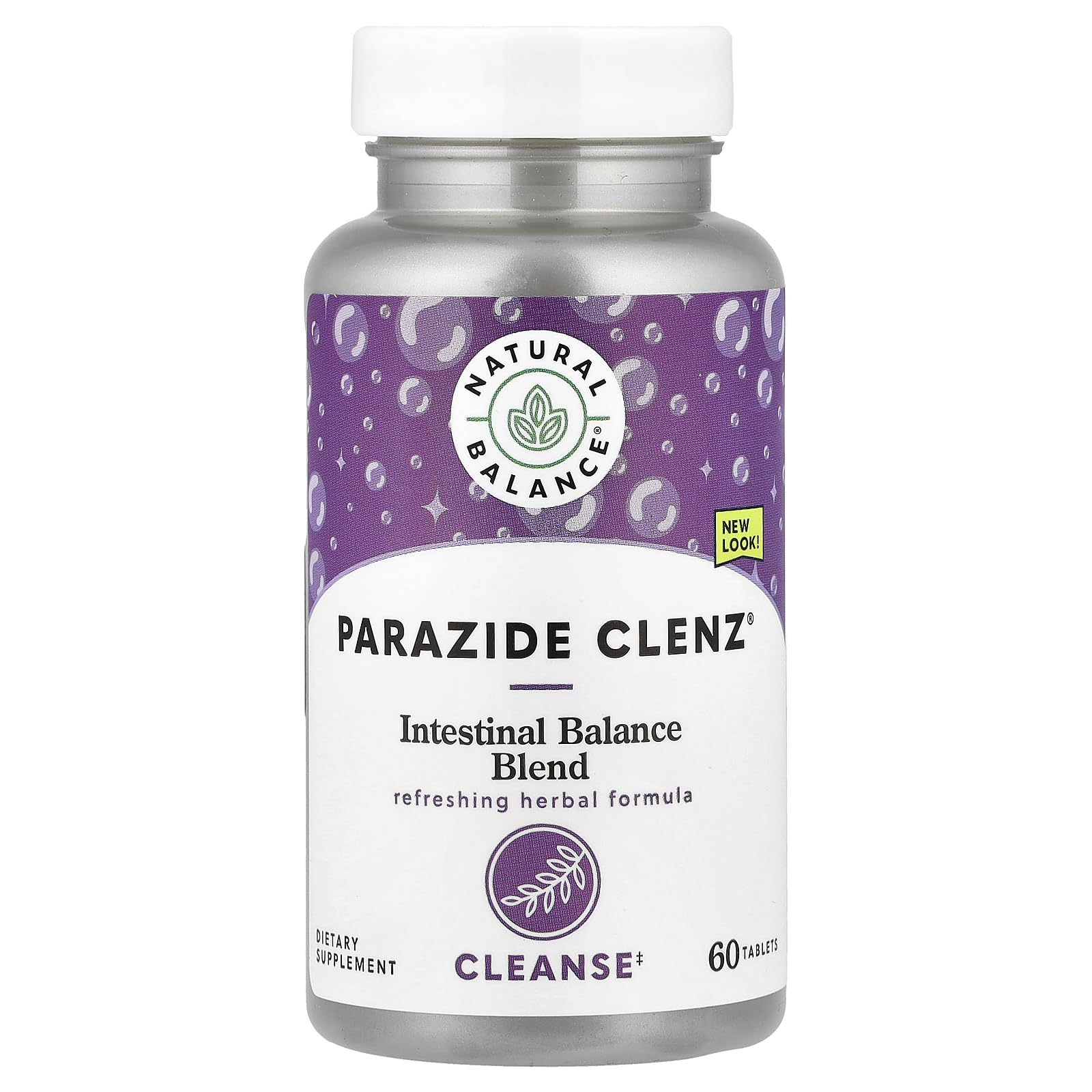 Natural Balance Parazide Clenz Intestinal Balance Blend Tablet, 60 Count
