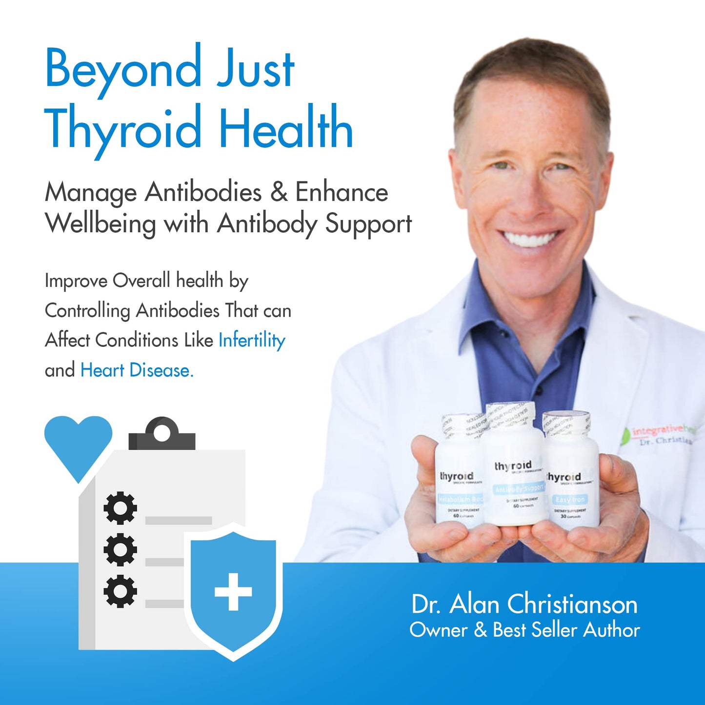 Thyroid Specific Formulations Thyroid Antibody Support 60 Capsules