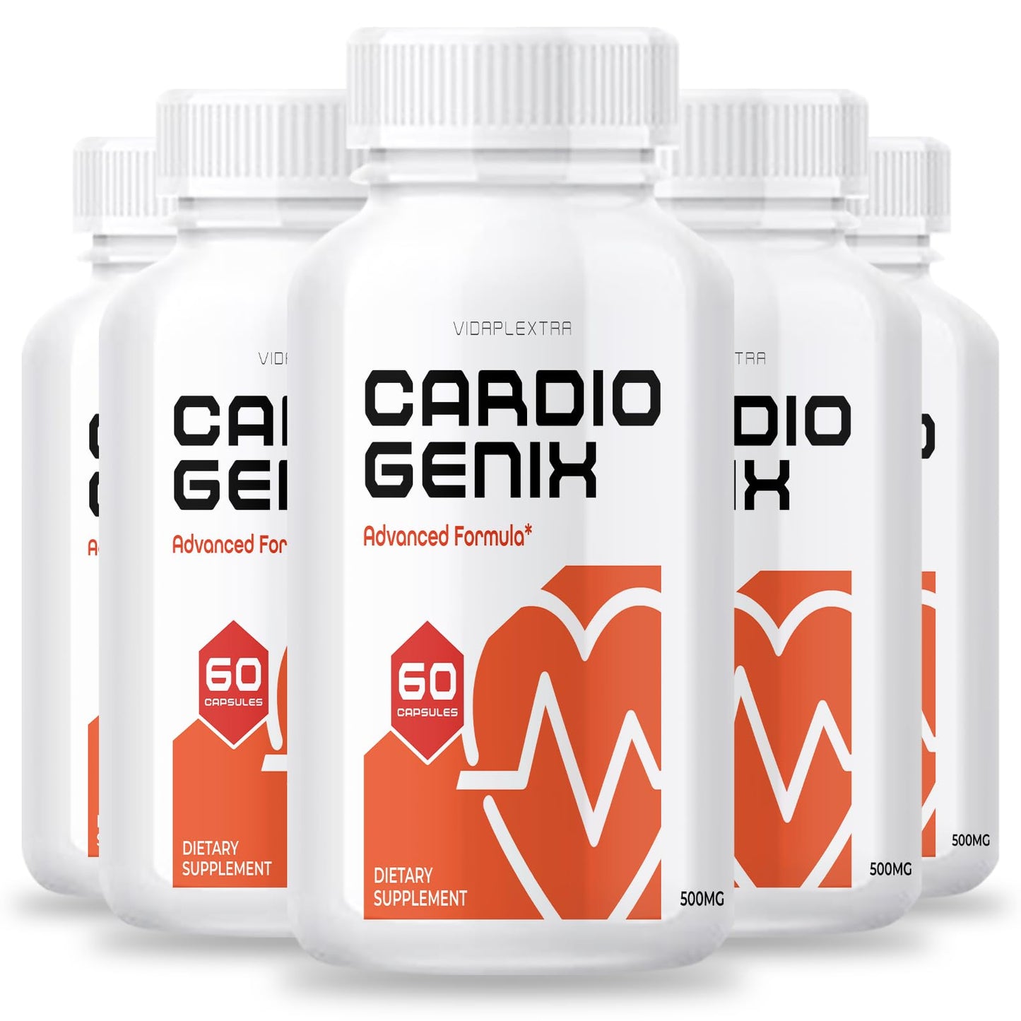 VIDAPLEXTRA Cardio Genix Daily Balance Capsules 300 Capsules