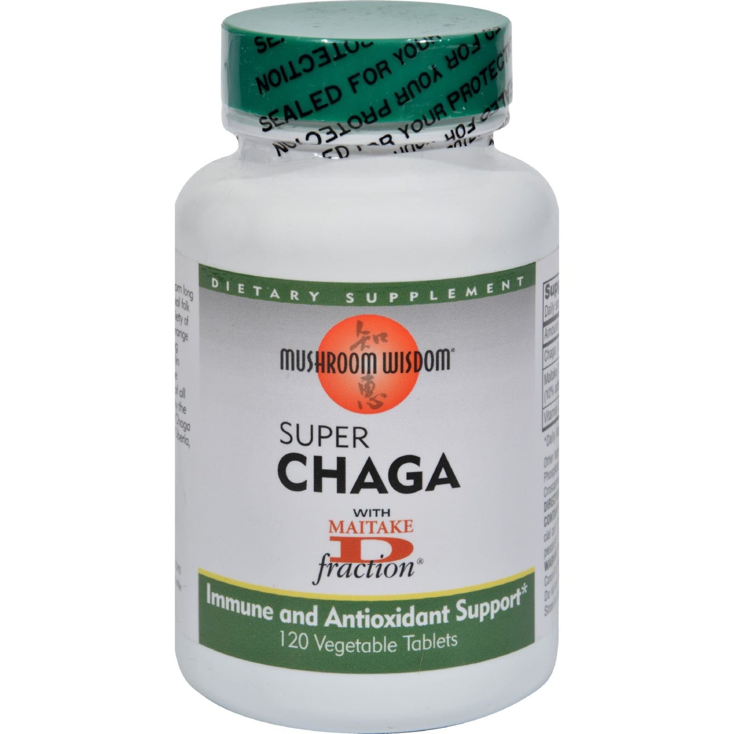 Mushroom Wisdom Super Chaga Tablets 1