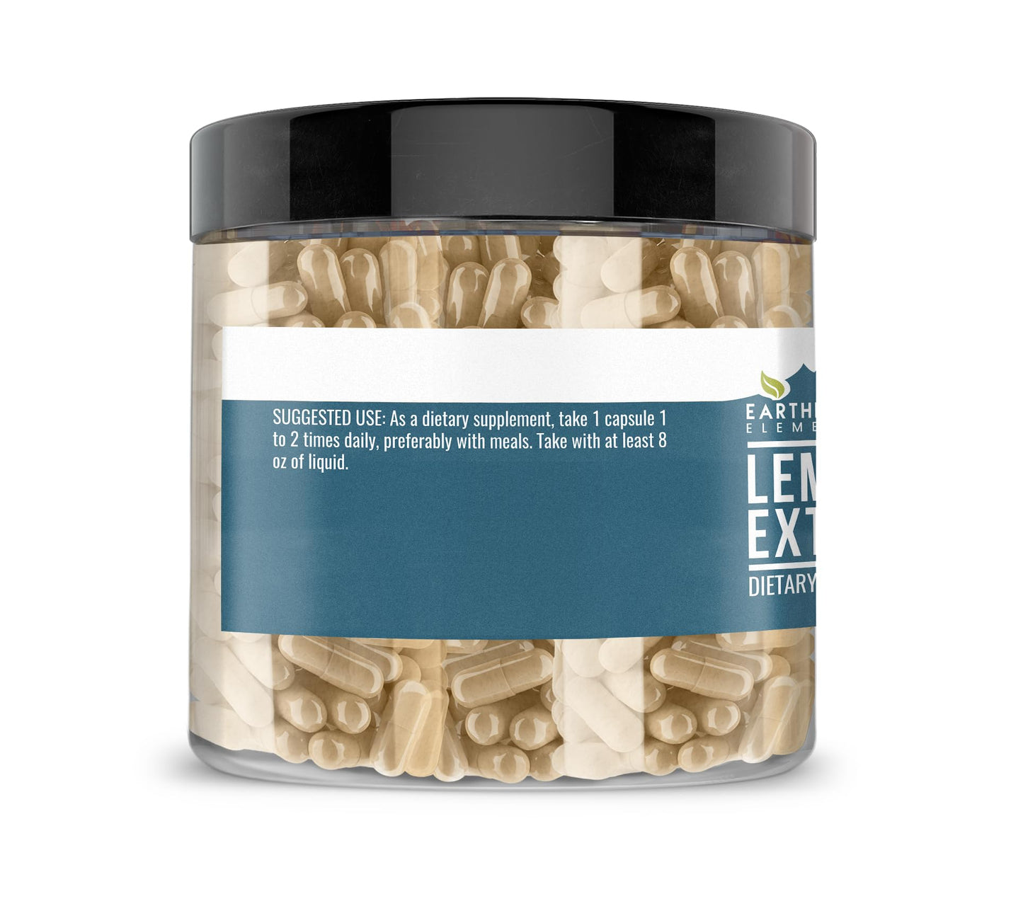 Earthborn Elements Lemon Balm Extract Capsules, 200
