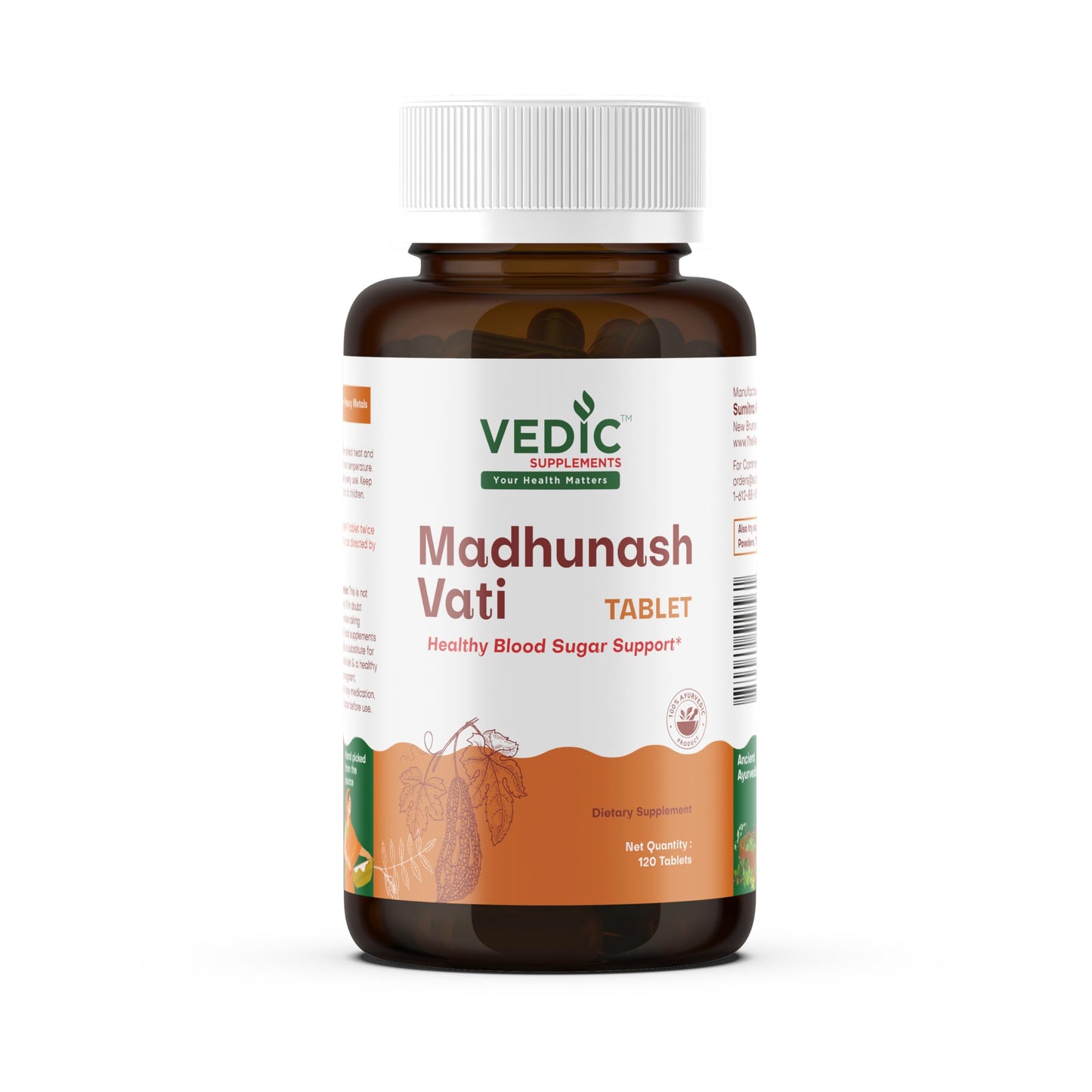 Vedic Juices Madhunashini Vati 120 Tablets