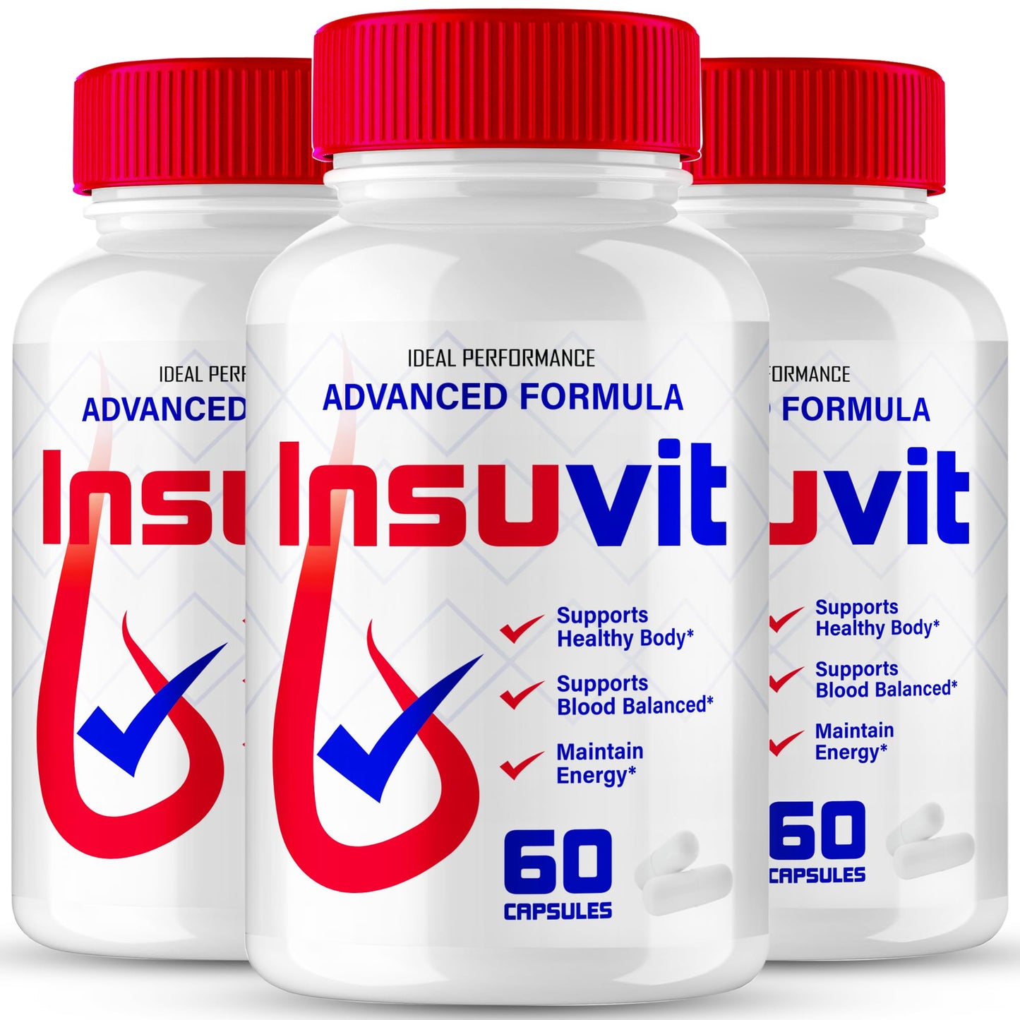 IDEAL PERFORMANCE Insuvit Advanced Blood Formula Capsules 180 Count