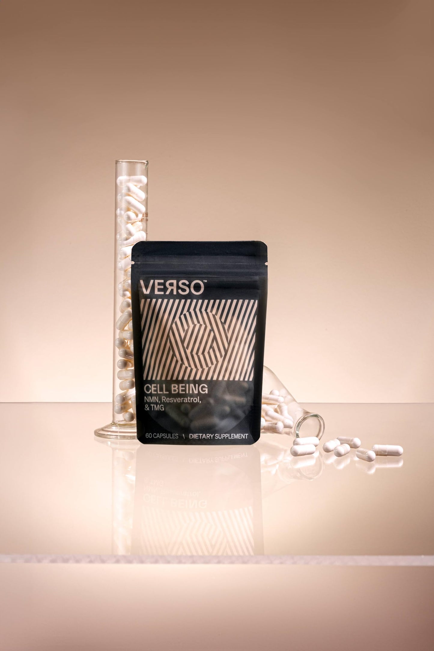 Verso Cell Being NMN, Resveratrol & TMG, 60 Capsules