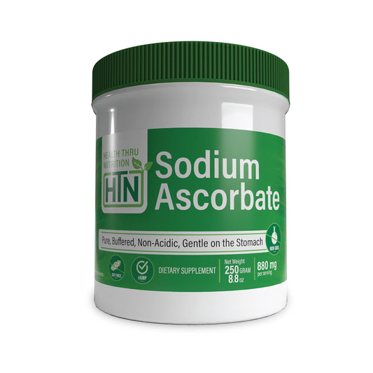 Health Thru Nutrition Sodium Ascorbate Vitamin-C Powder 8.82 Ounce