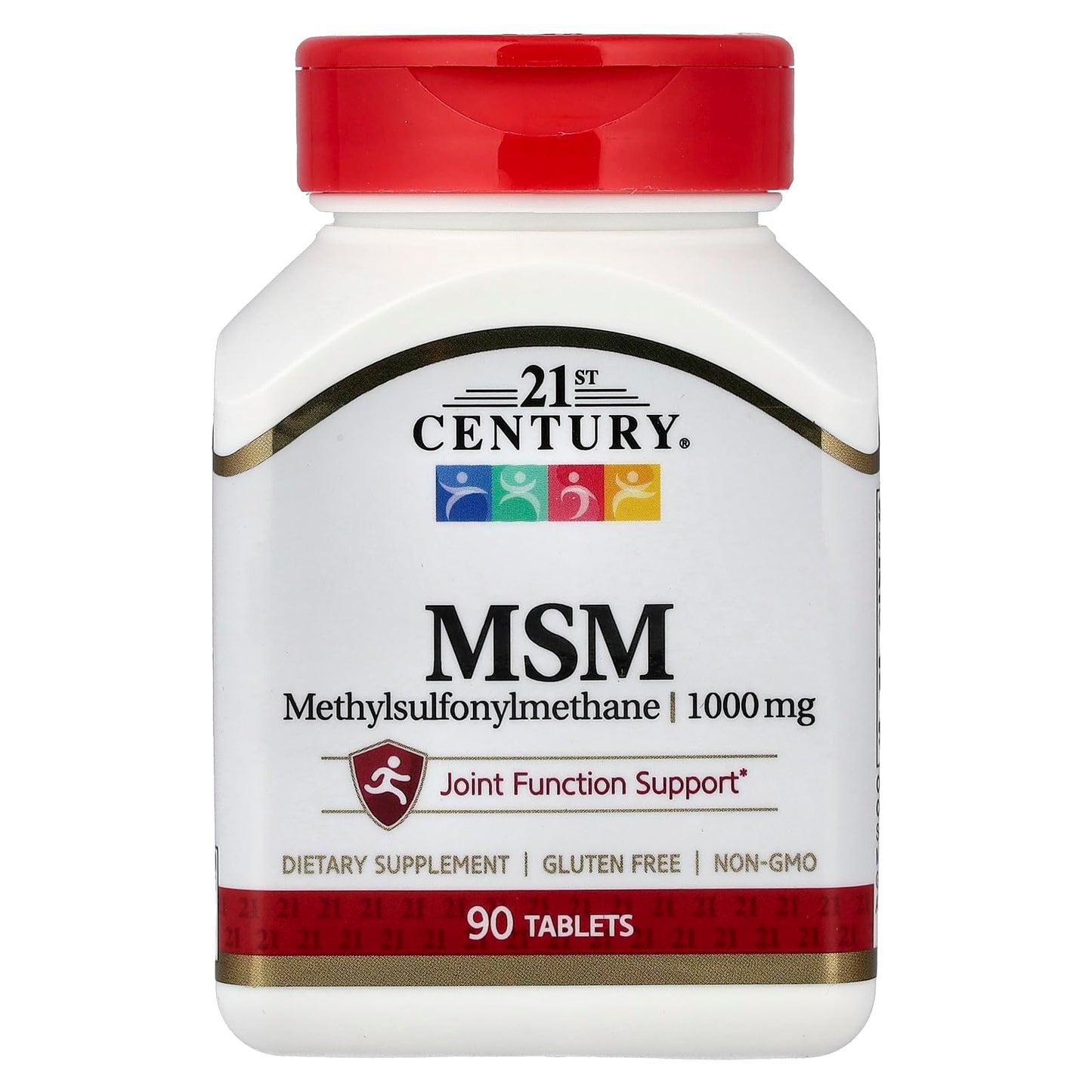 21st Century MSM 1,000 mg Tablet, 90 Tablets