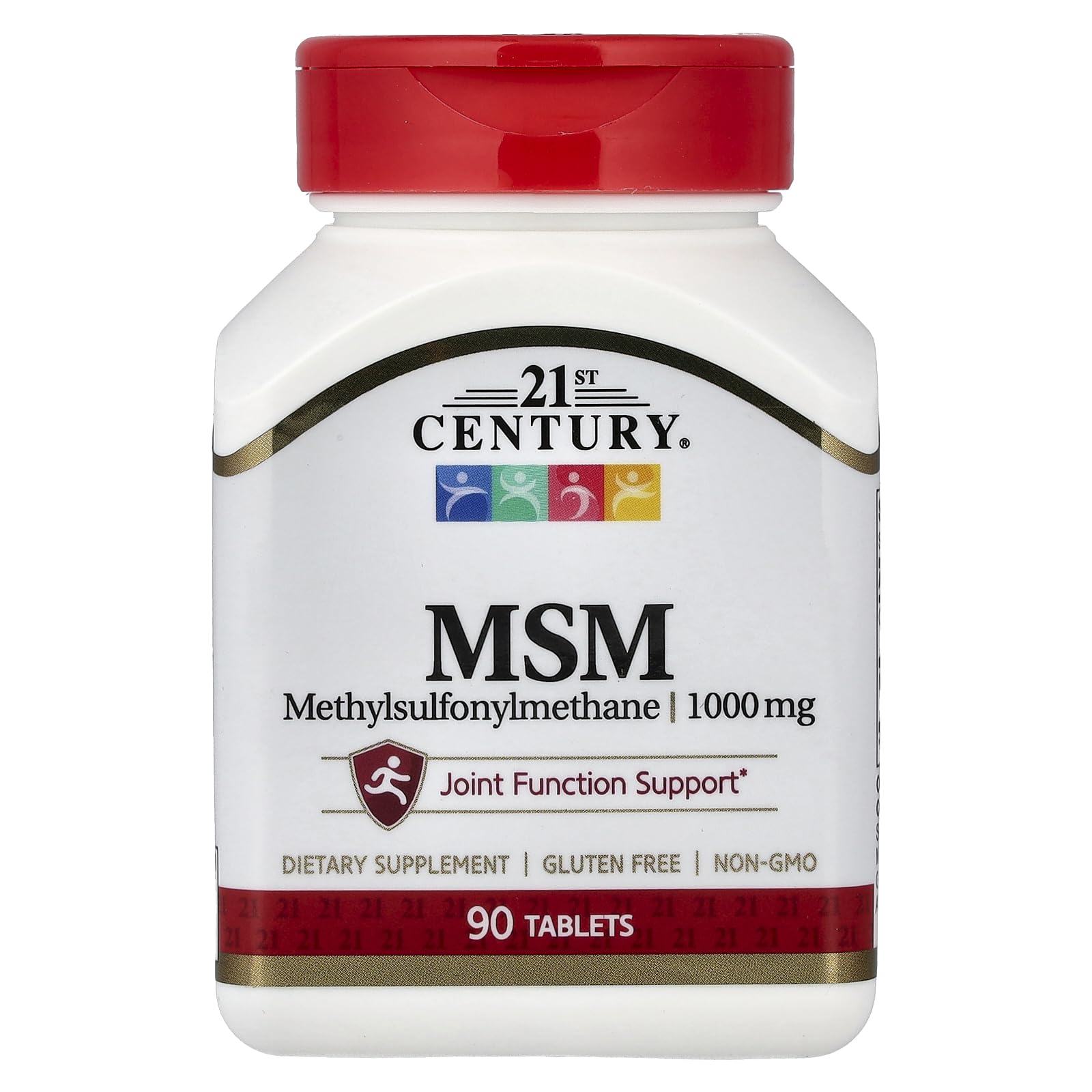 21st Century MSM 1,000 mg Tablet, 90 Tablets