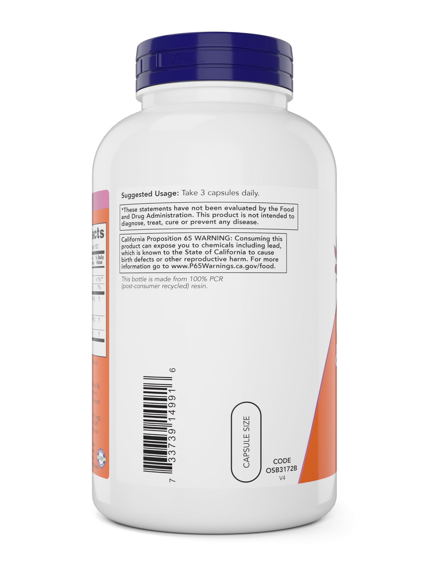 NOW Foods Glucosamine & Chondroitin with MSM Capsules 600