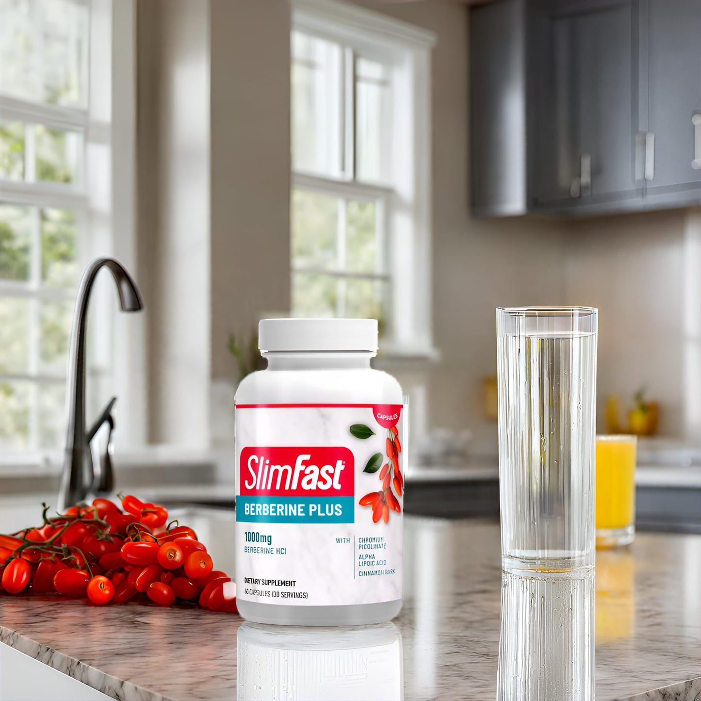 SlimFast Berberine Plus Capsules, 60 Capsules