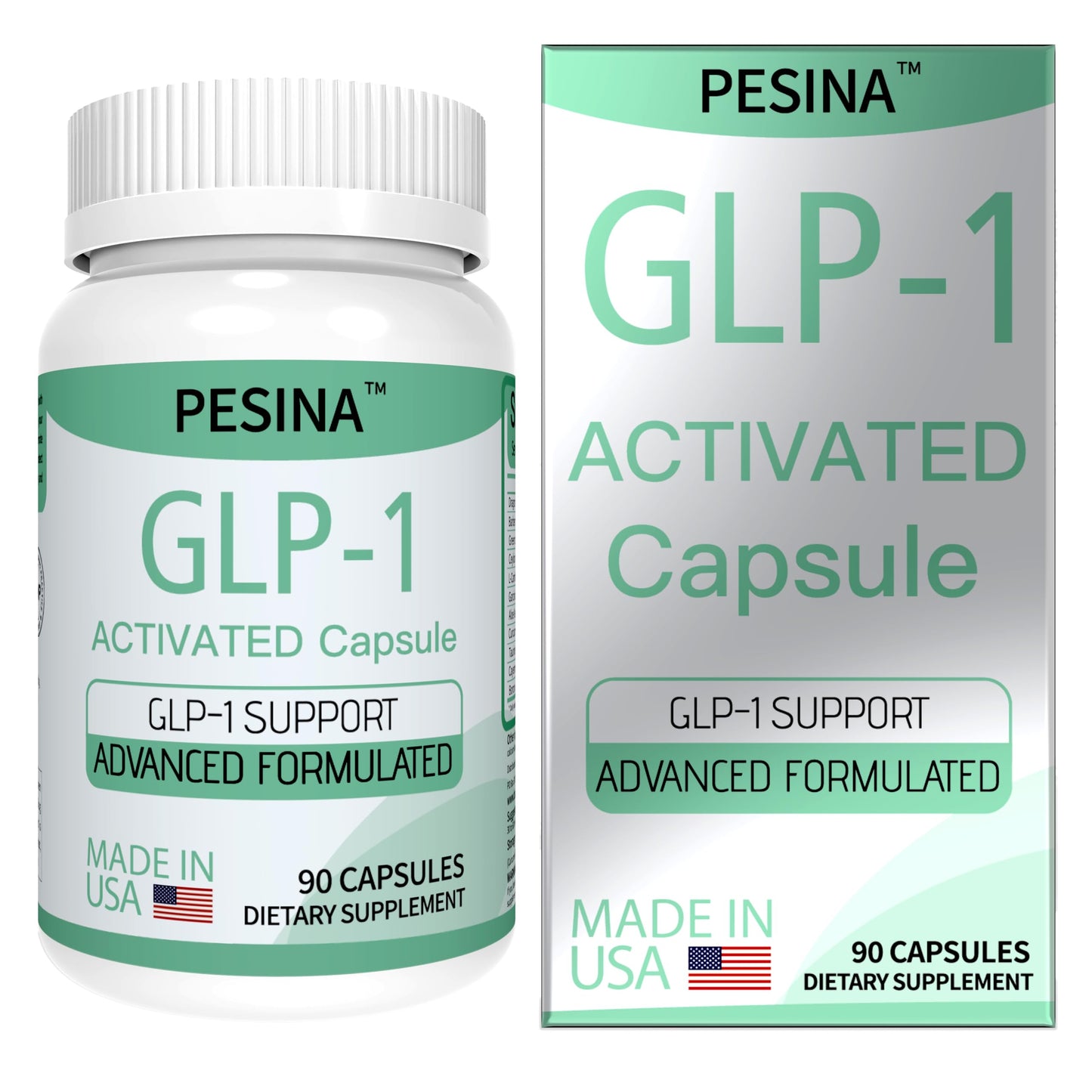 PESINA GLP-1 Supplement Capsule, 90 Capsules