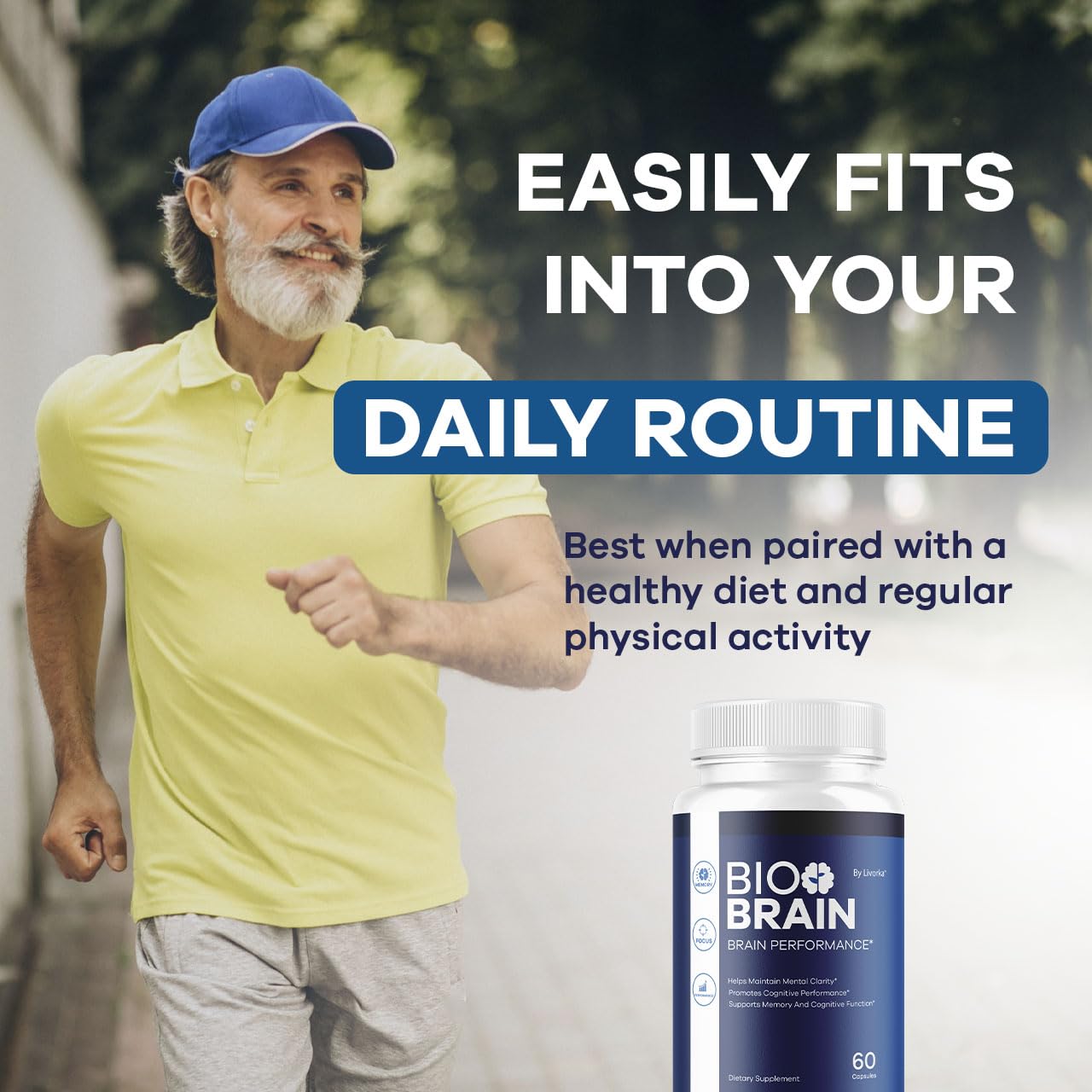 LIVORKA Bio Brain Capsules 180 Capsules