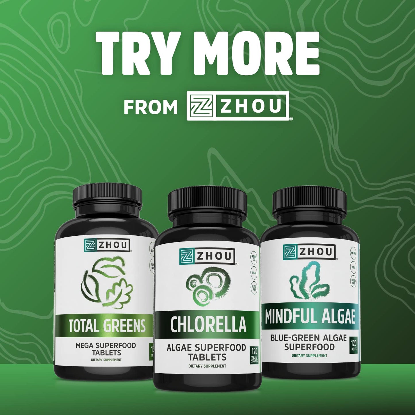 ZHOU Chlorophyll Tablets 90 Tablets