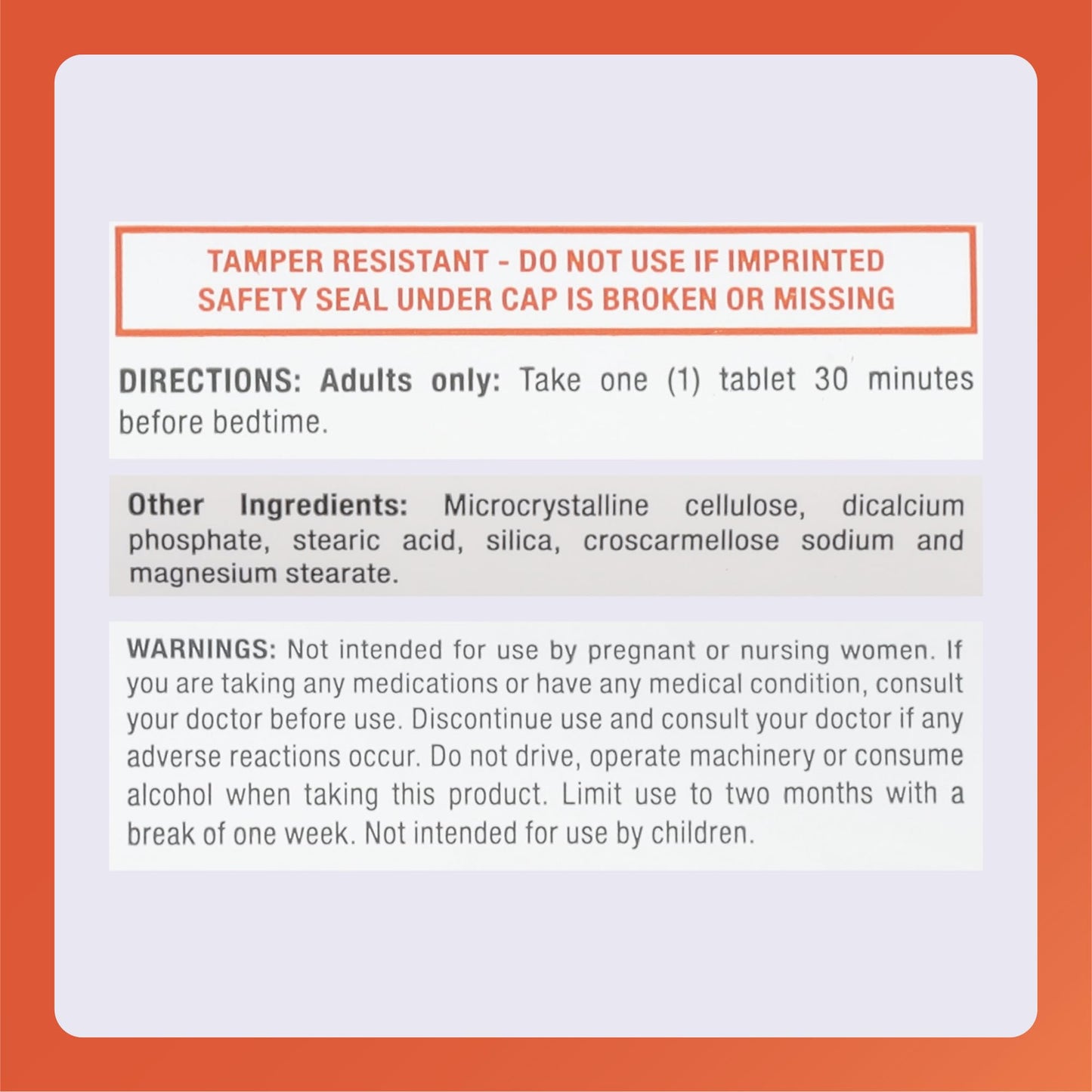 Rugby Laboratories Melatonin 5mg Tablets, 90 Count