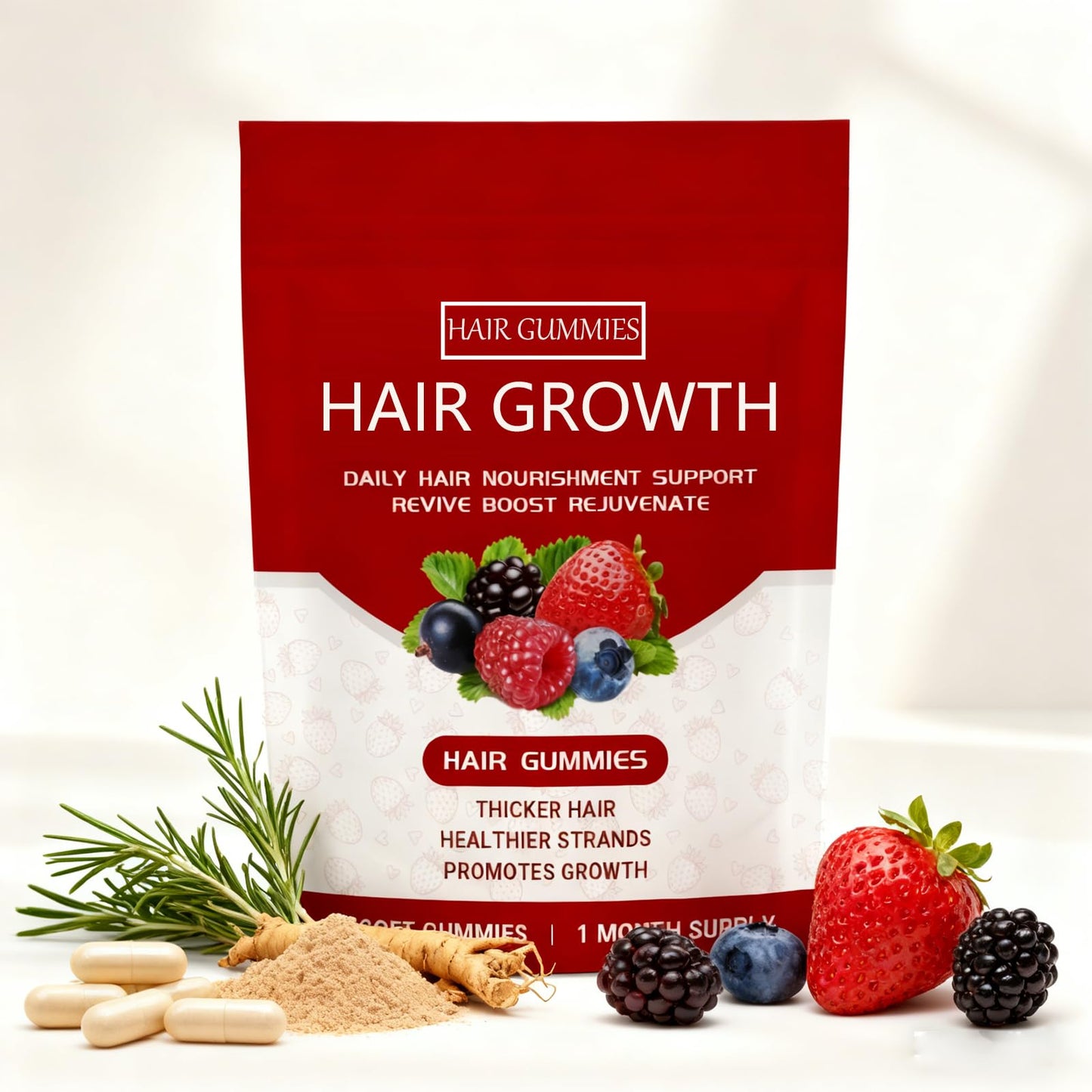 RCSCBC Lumin Hair Growth Gummies 2 Count