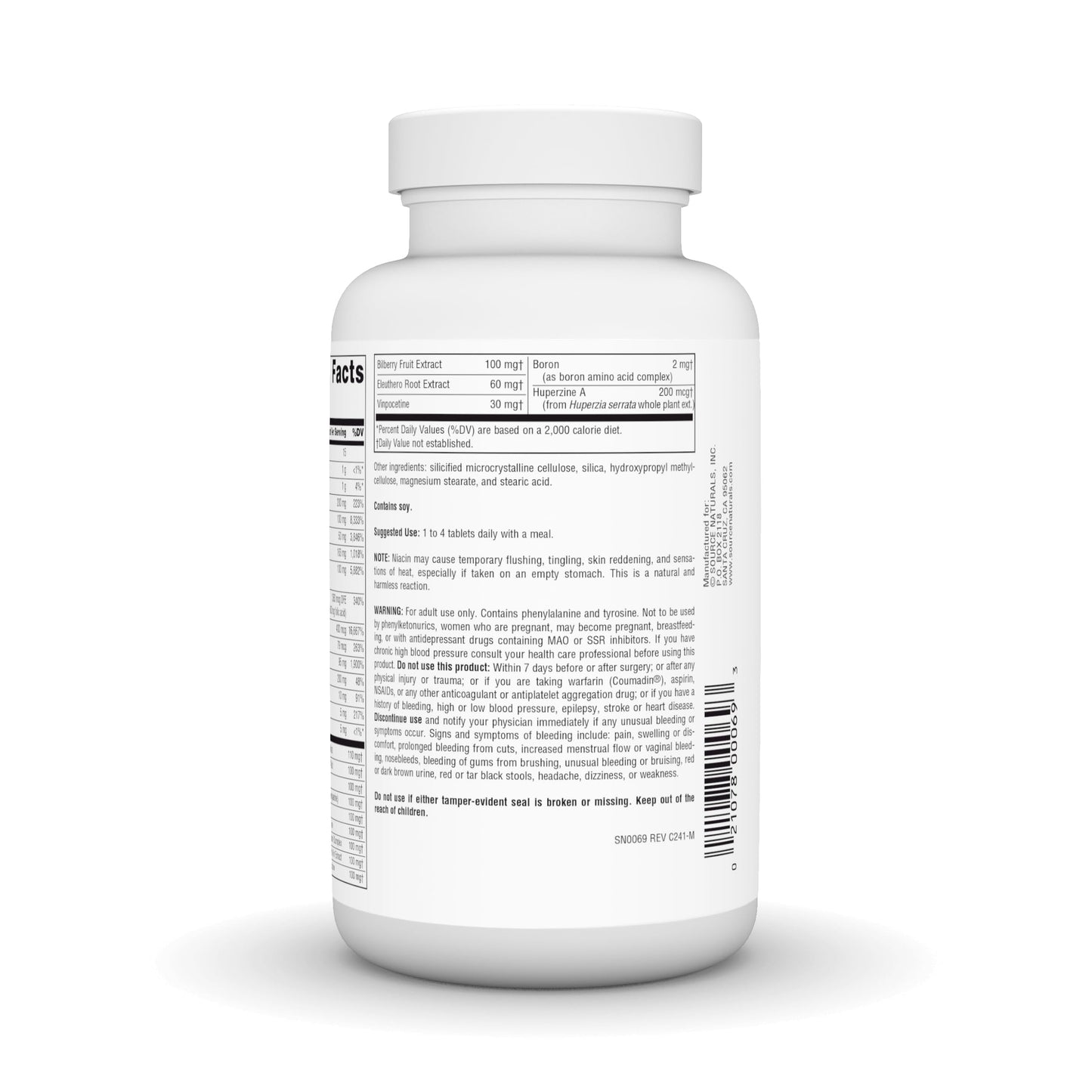 Source Naturals Higher Mind with Phosphatidylserine 120 Tablets