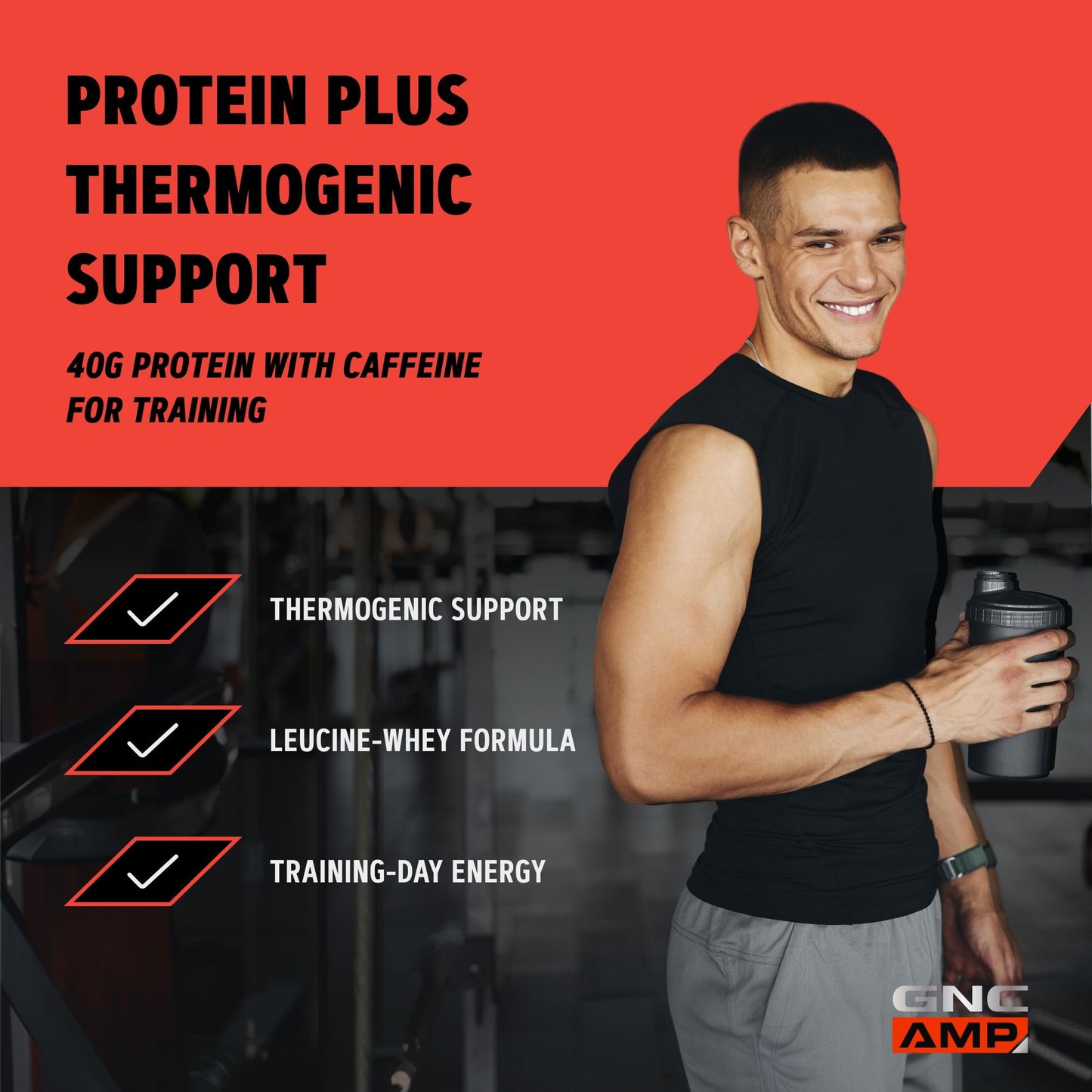 GNC AMP Wheybolic Ripped Protein Powder, Cookies & Cream, 9 Servings
