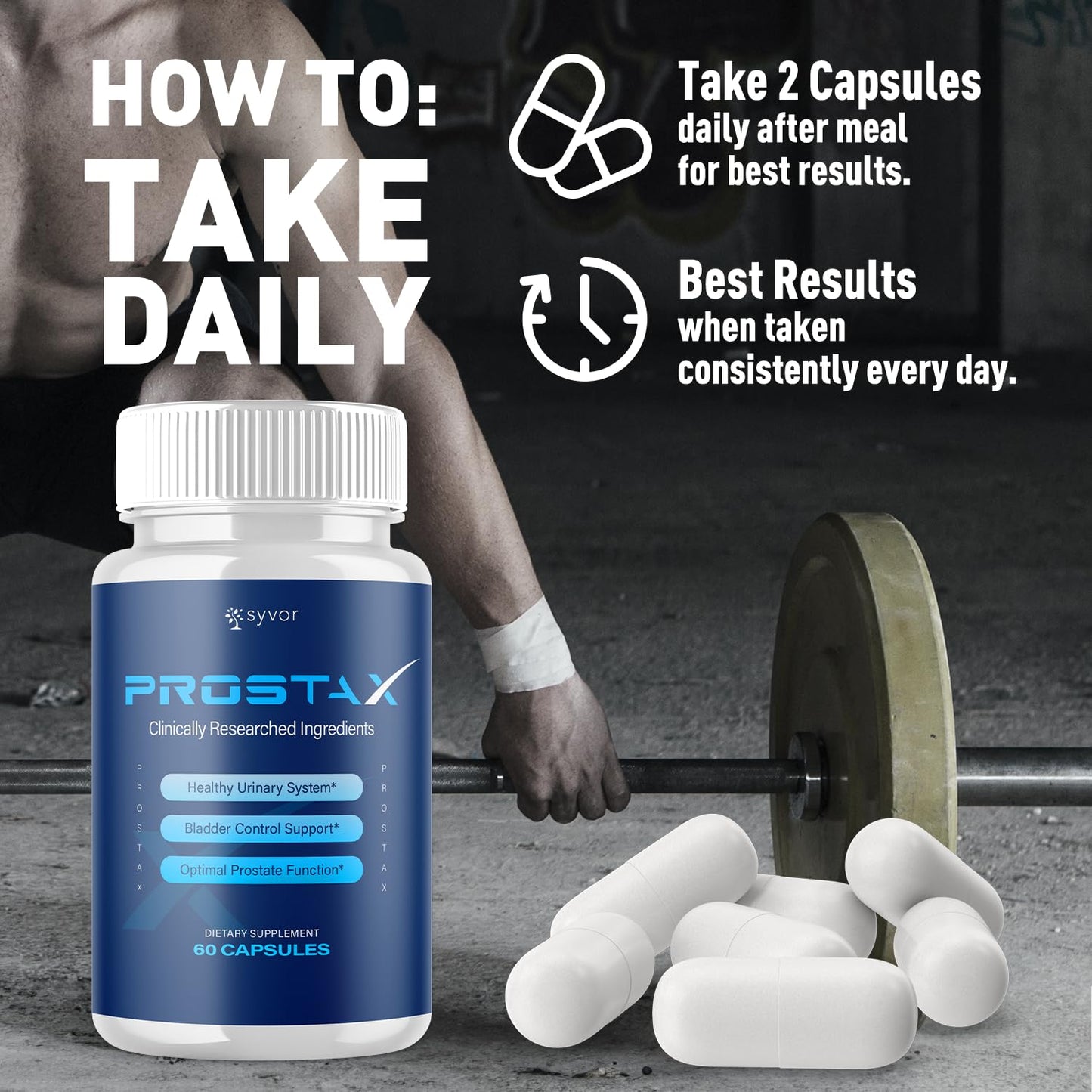 Syvor ProstaX Capsules 120 Capsules