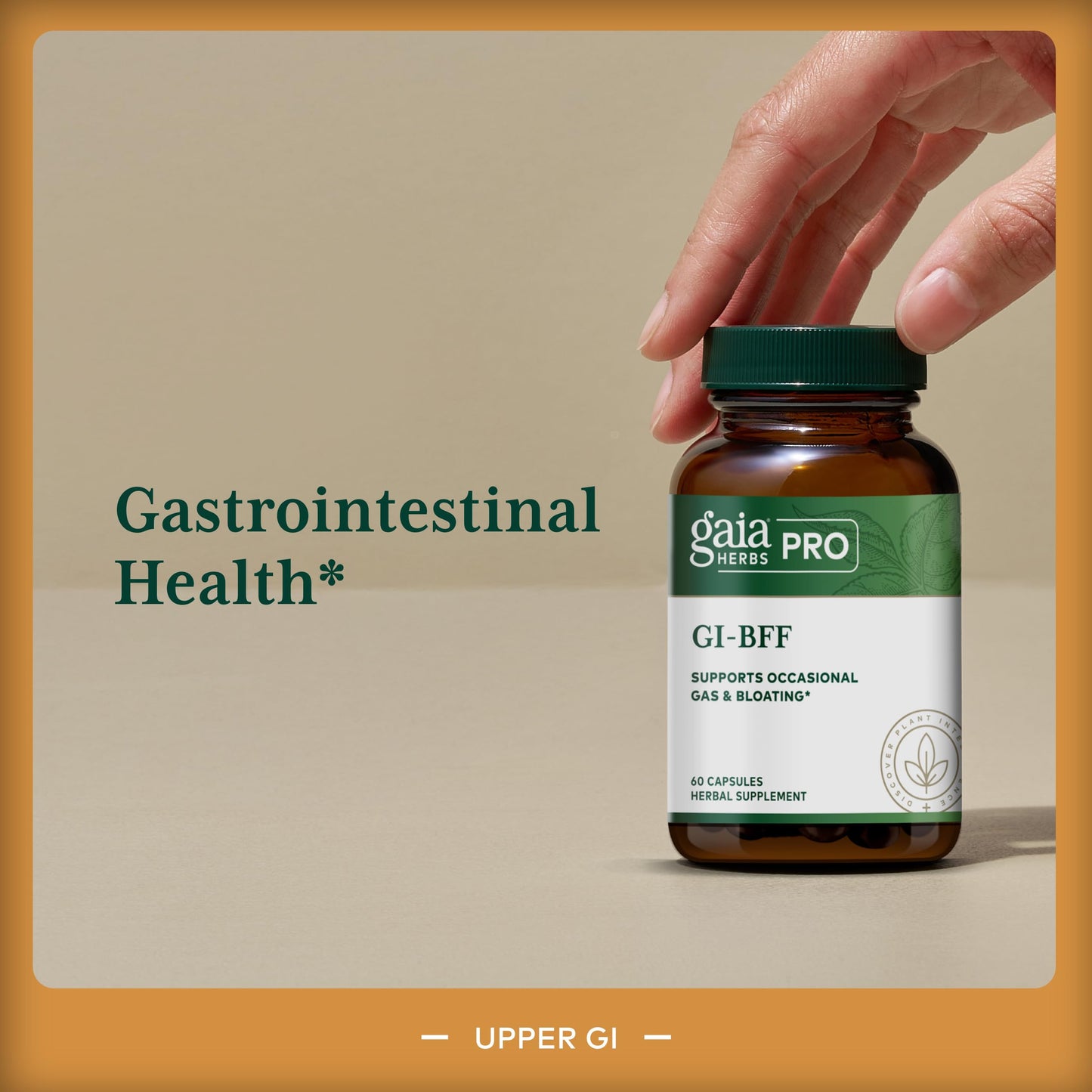 Gaia Herbs PRO GI-BFF Digestive Health Support Supplement 60 Capsules