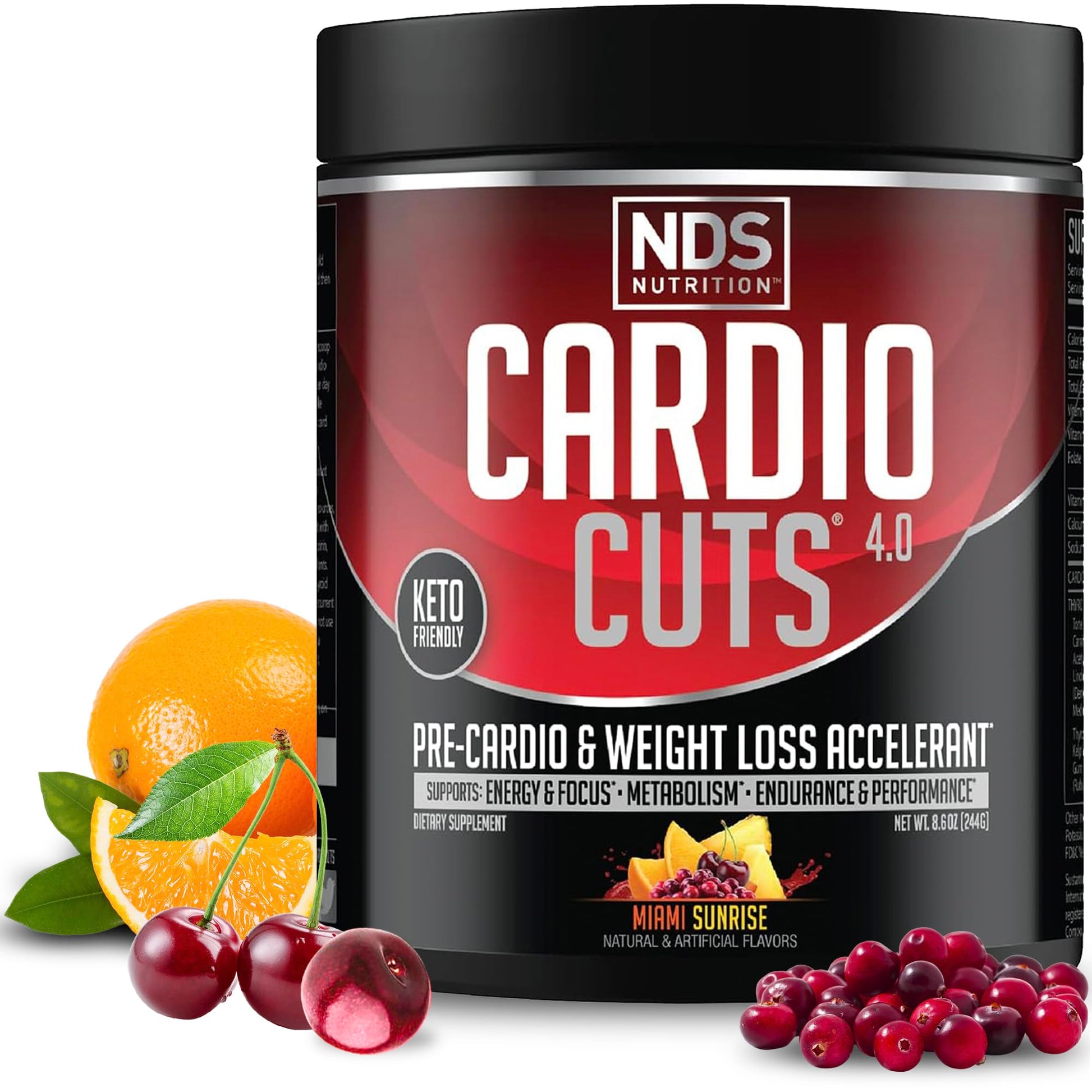 NDS Nutrition Cardio Cuts 4.0 Powder 8.6 oz