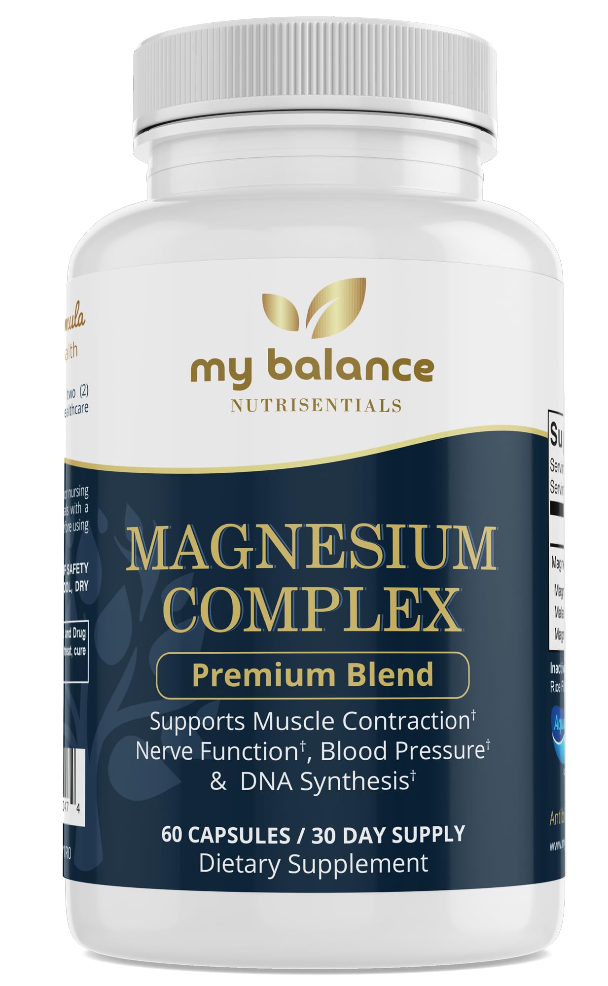 My Balance Nutrisentials Magnesium Complex – 5 Forms in One Capsule, 1 Count