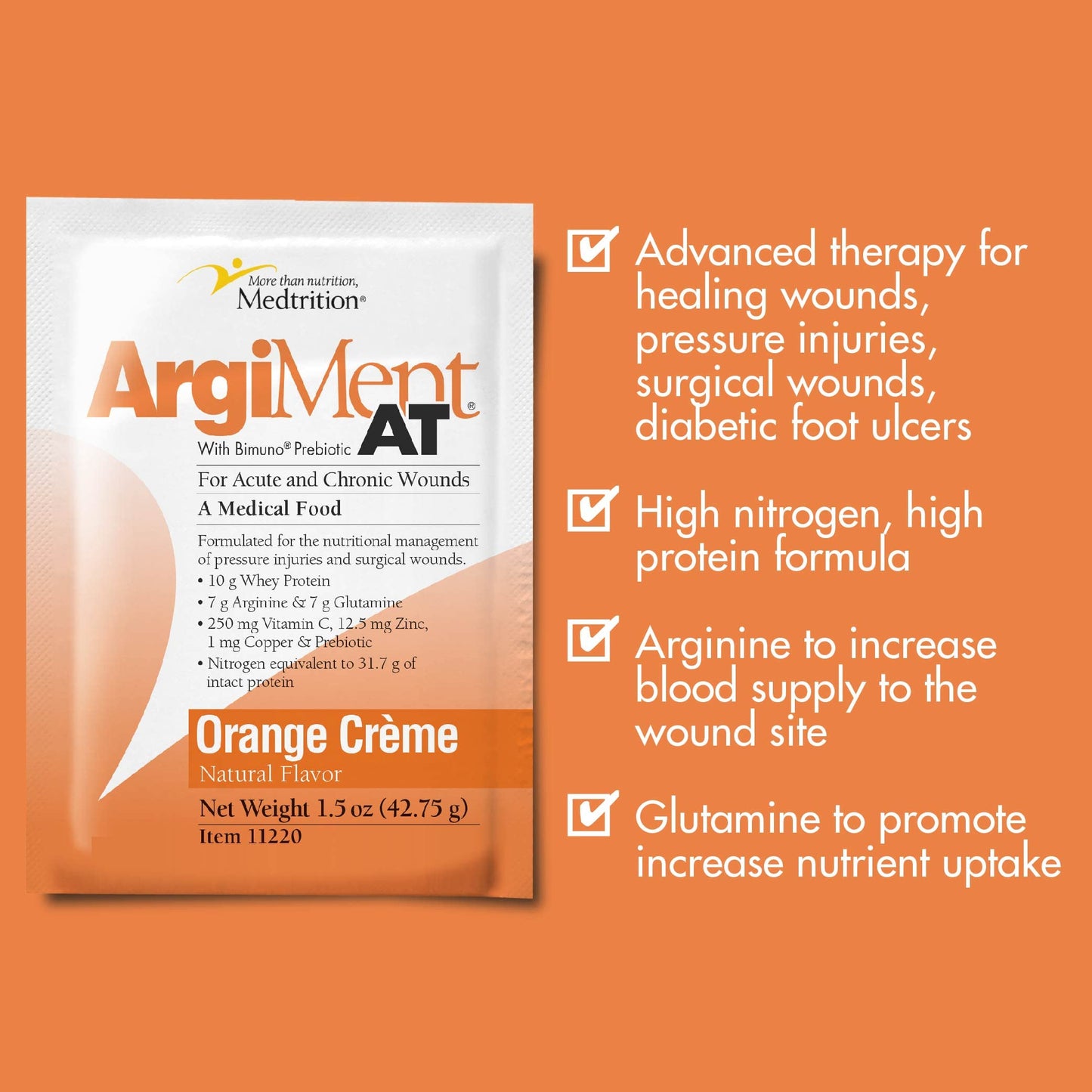 Medtrition ArgiMent Powder 1.5 oz (Pack of 20)