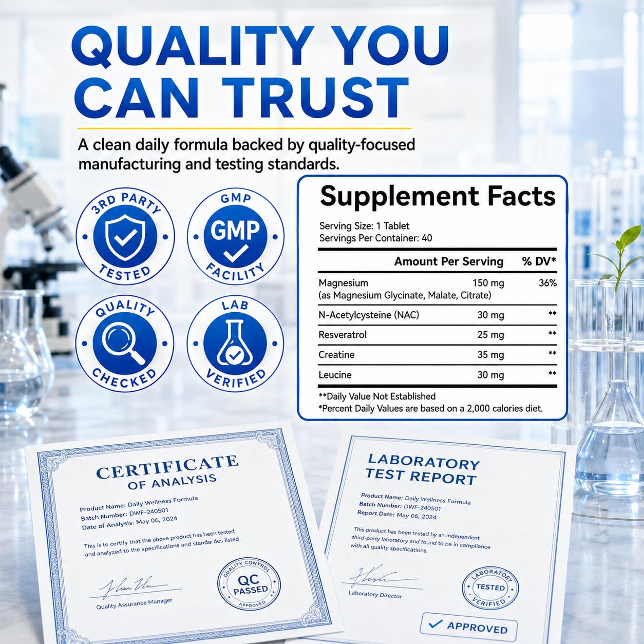 Wellgiuueo Hydrogen Water Tablets with Magnesium, 40 Count
