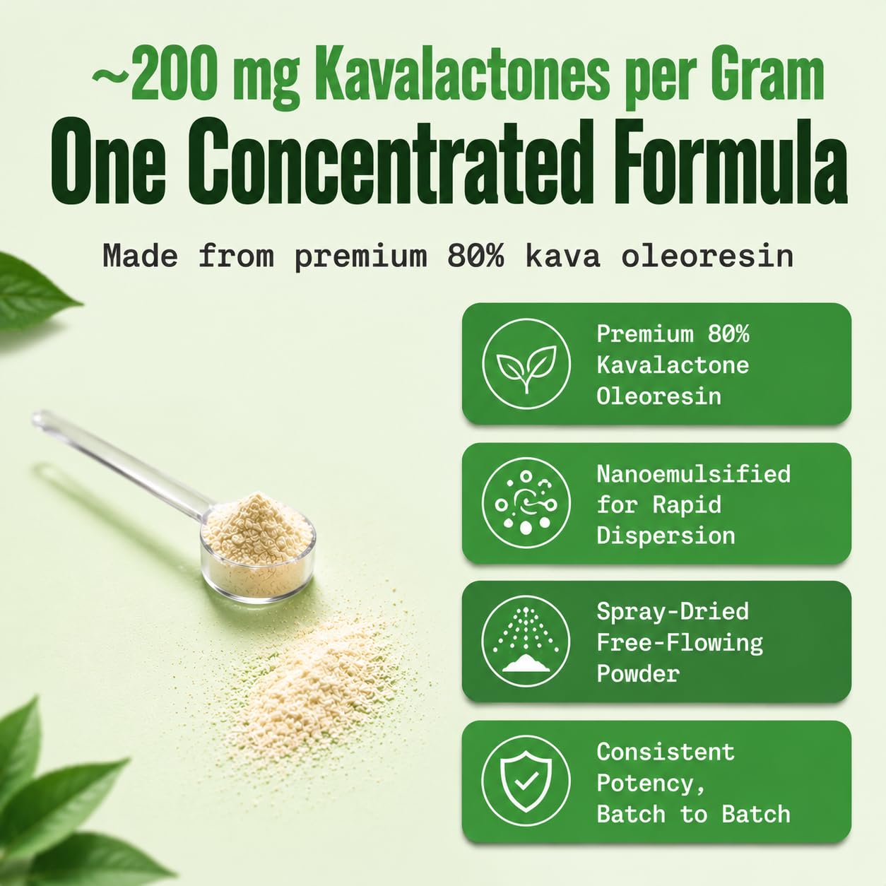 Bulk Essentials Nano Kava Extract Powder 0.08 oz (Pack of 1)