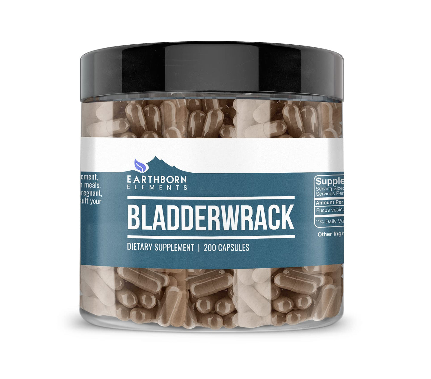 Earthborn Elements Bladderwrack Capsules 200 Count
