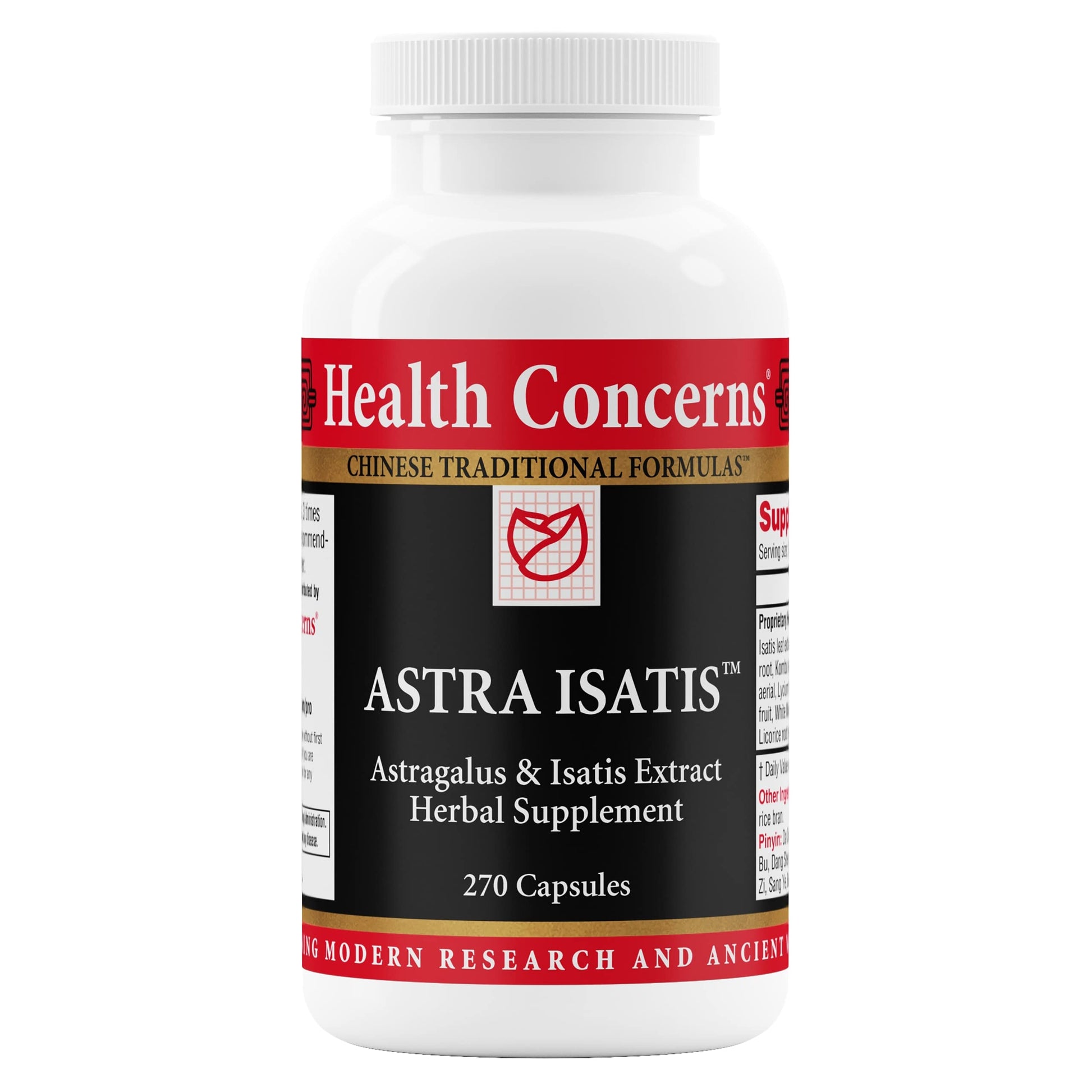 Health Concerns Astra Isatis Immune Defense & Respiratory Health Supplement – Herbal Cold & Flu Support – Astragalus, Isatis & Licorice Extracts Chinese Traditional Formula, 270 Capsules