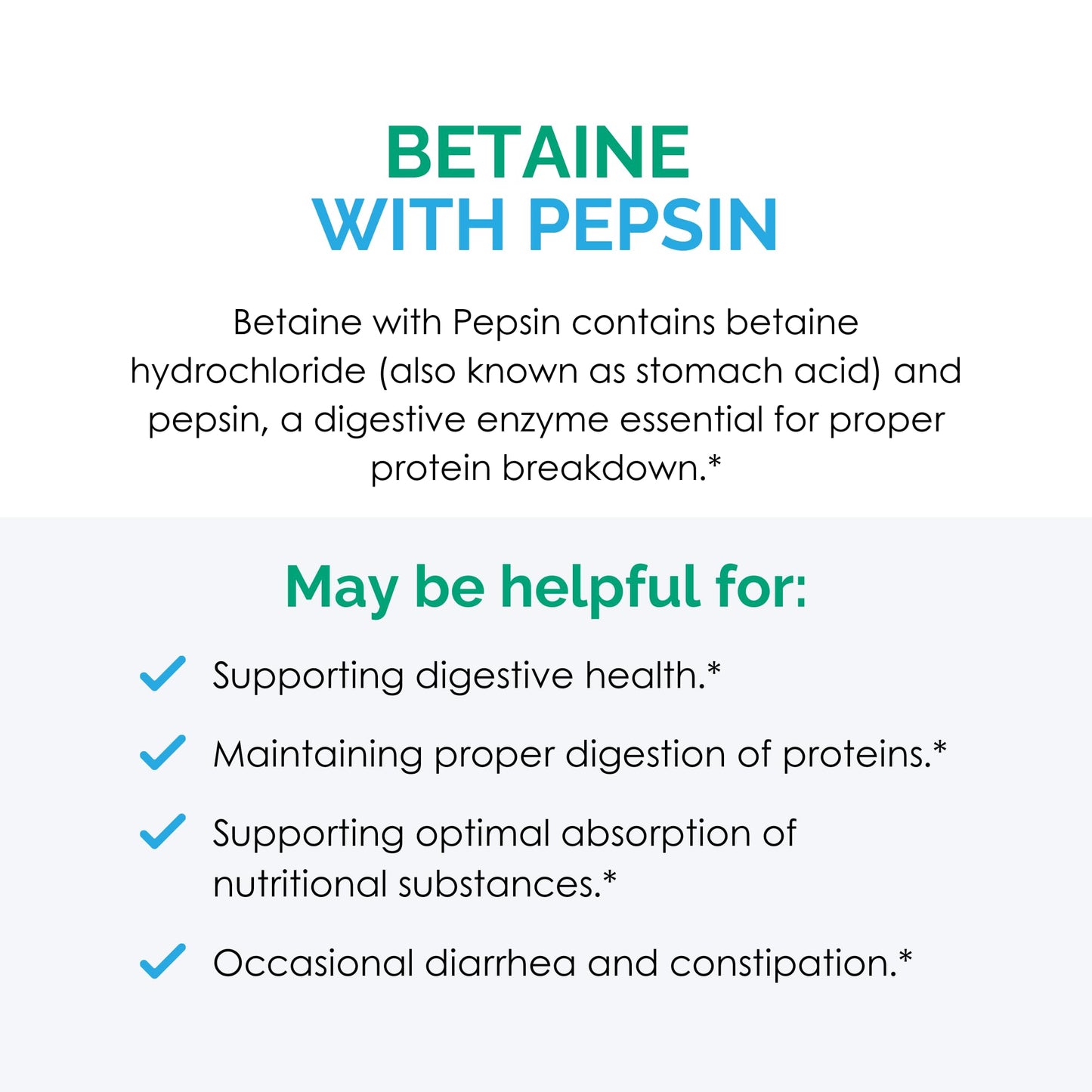 Rootcology Betaine with Pepsin Capsules 120 Count