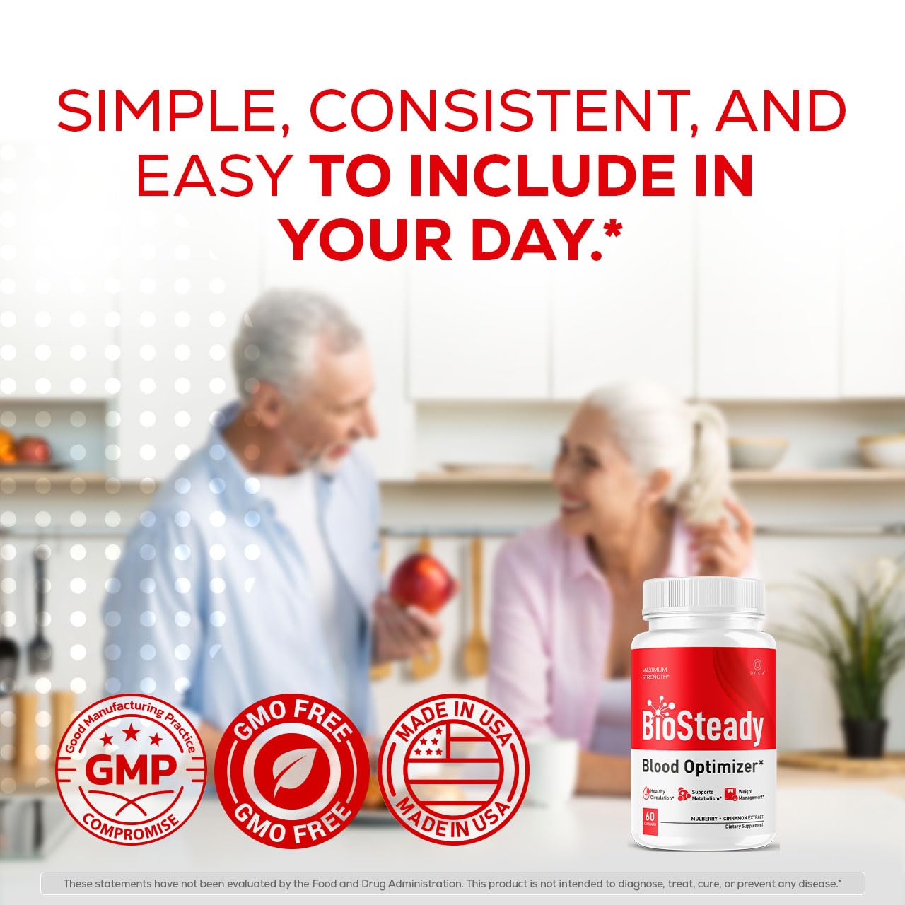 OVICIA Biosteady Capsules Advanced Formula, Capsule, 300 Count