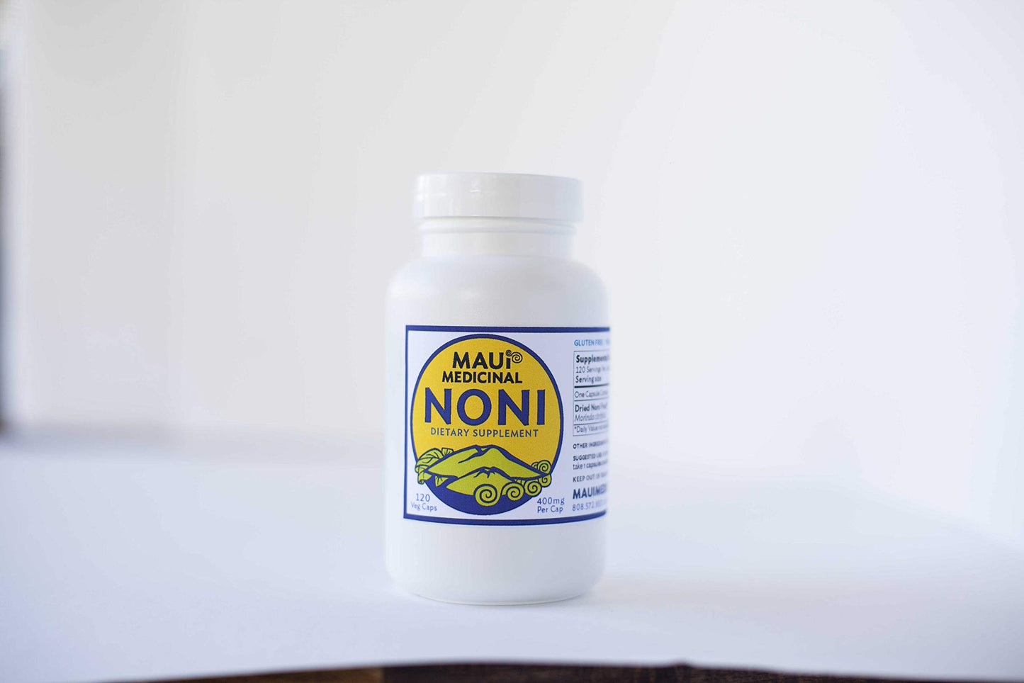 Maui Medicinal Herbs Noni Veggie Capsules, 240 Capsules