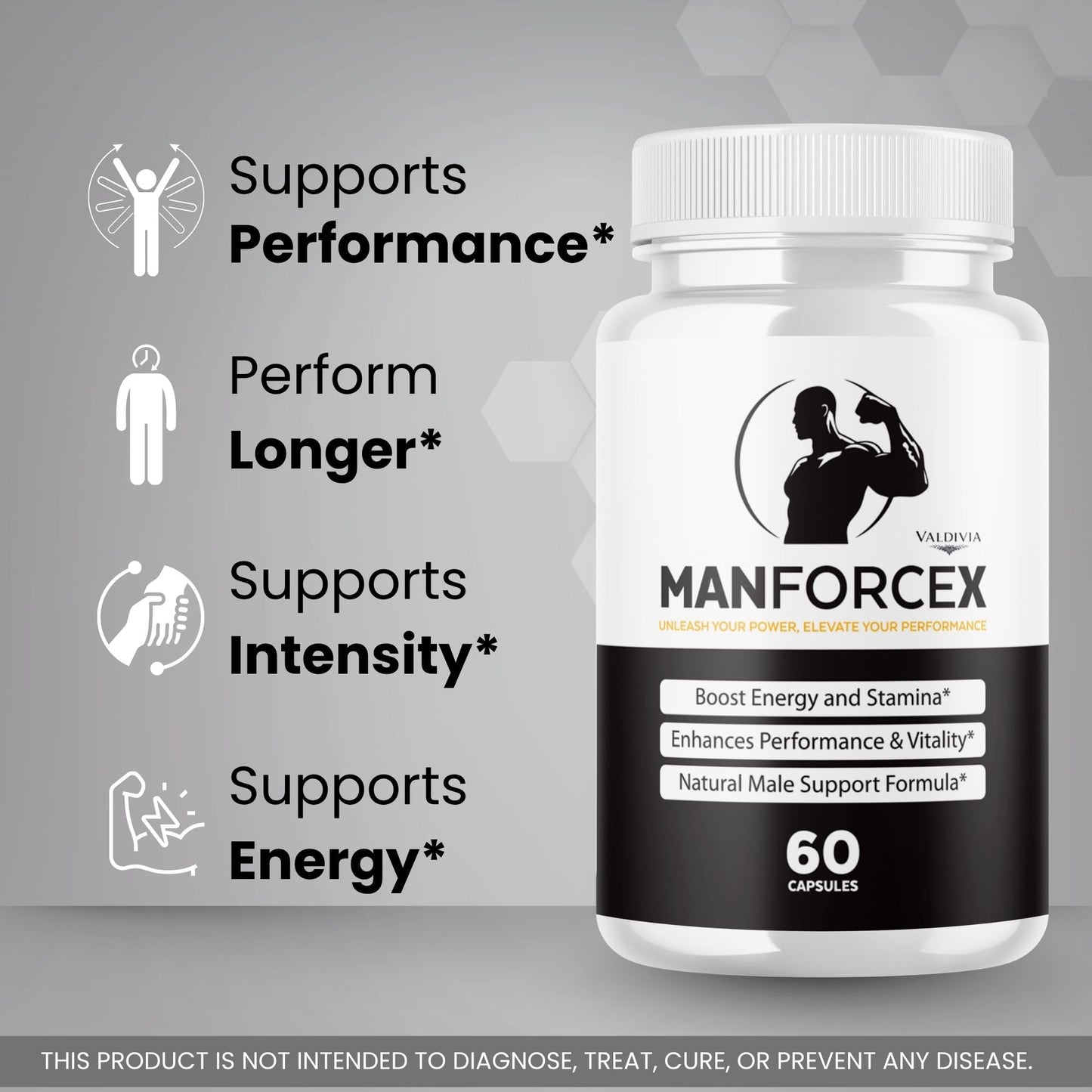 Valdivia Man Force X Capsules 120 Capsules