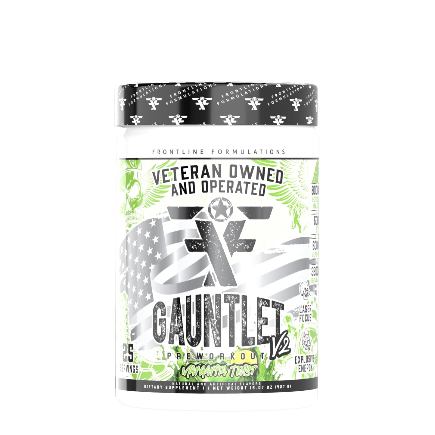 Frontline Formulations Gauntlet Pre-Workout Powder 25 Servings