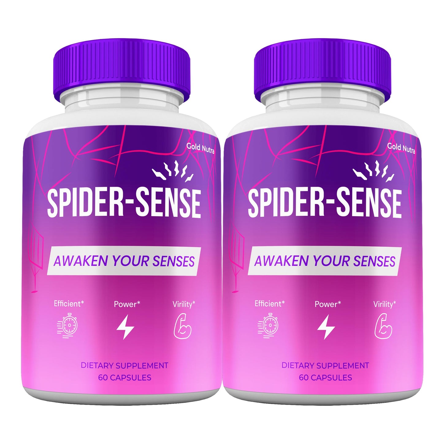 Gold Nutra SpiderSen Capsules 2 Count