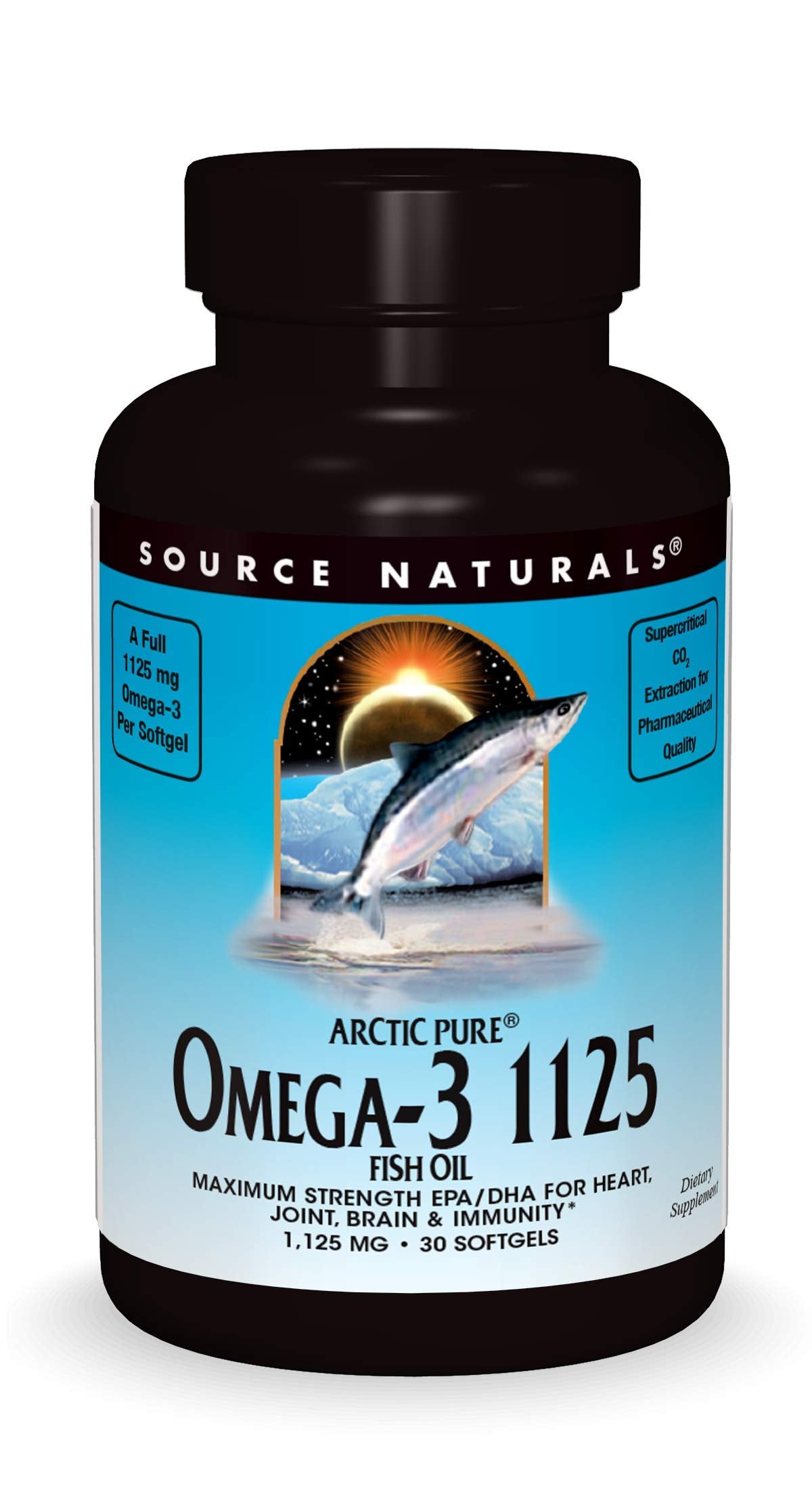 Source Naturals ArcticPure Omega-3 Fish Oil Softgels 30 Count
